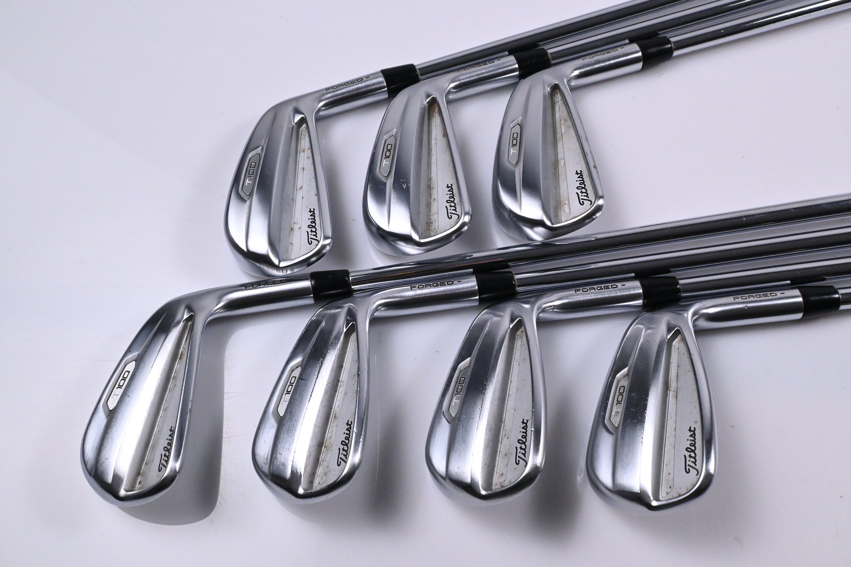 Titleist T100 2021 Irons / 4-PW / Regular Plus Flex Project X LZ 115 Shafts