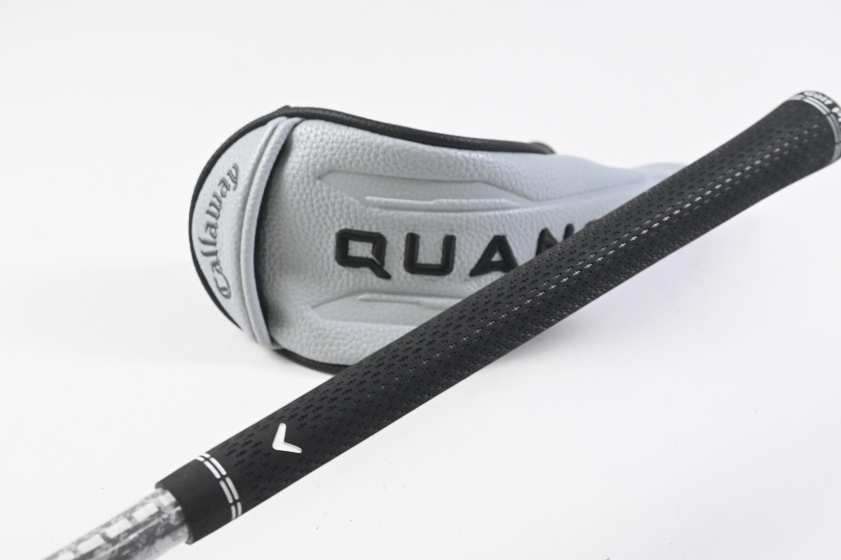 Callaway Quantum Max #4 Hybrid / 21 Degree / Stiff Flex Denali Frost Silver 70