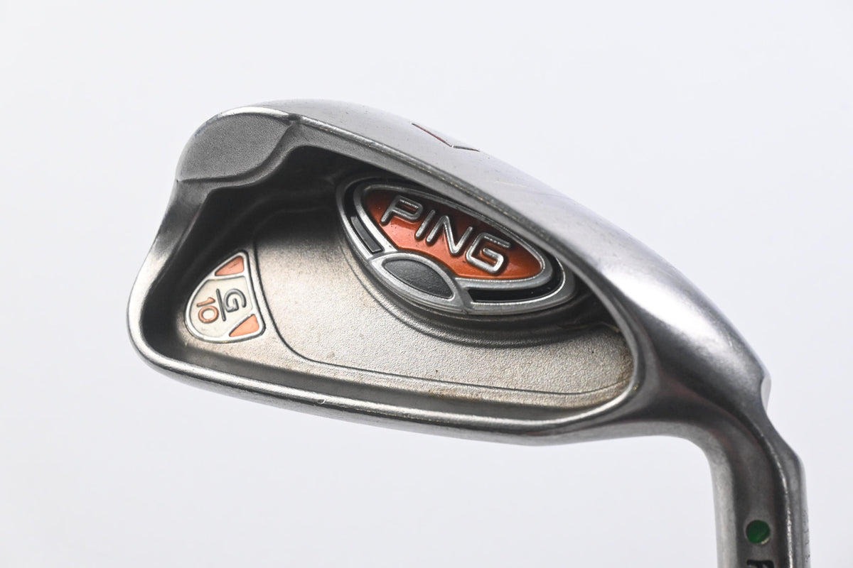 Ping G10 #7 Iron / Green Dot / Stiff Flex Ping Cushin Steel Shaft