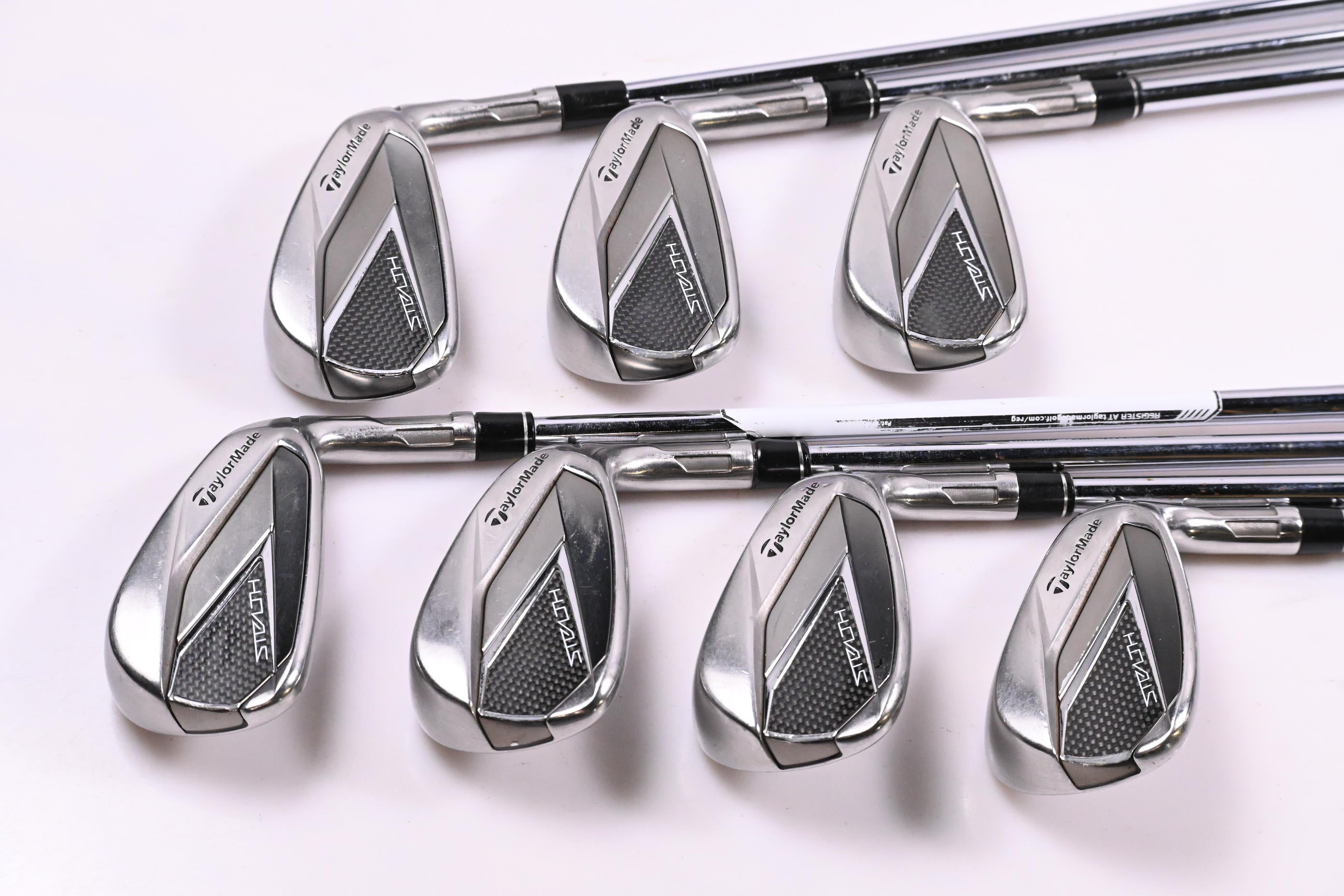 Taylormade Stealth Irons / 4-PW / Stiff Flex KBS MAX MT 85 Shafts