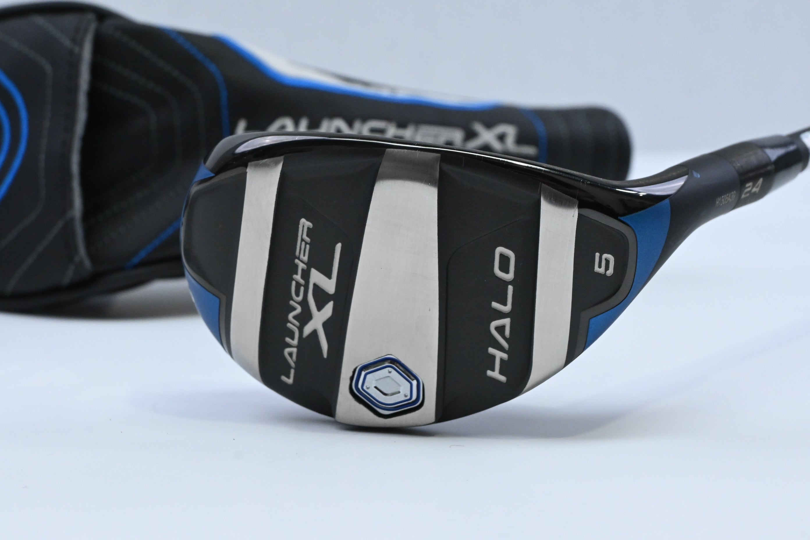 Ladies Cleveland Launcher XL Halo #5 Hybrid / 24 Degree / Ladies Flex Cypher 40