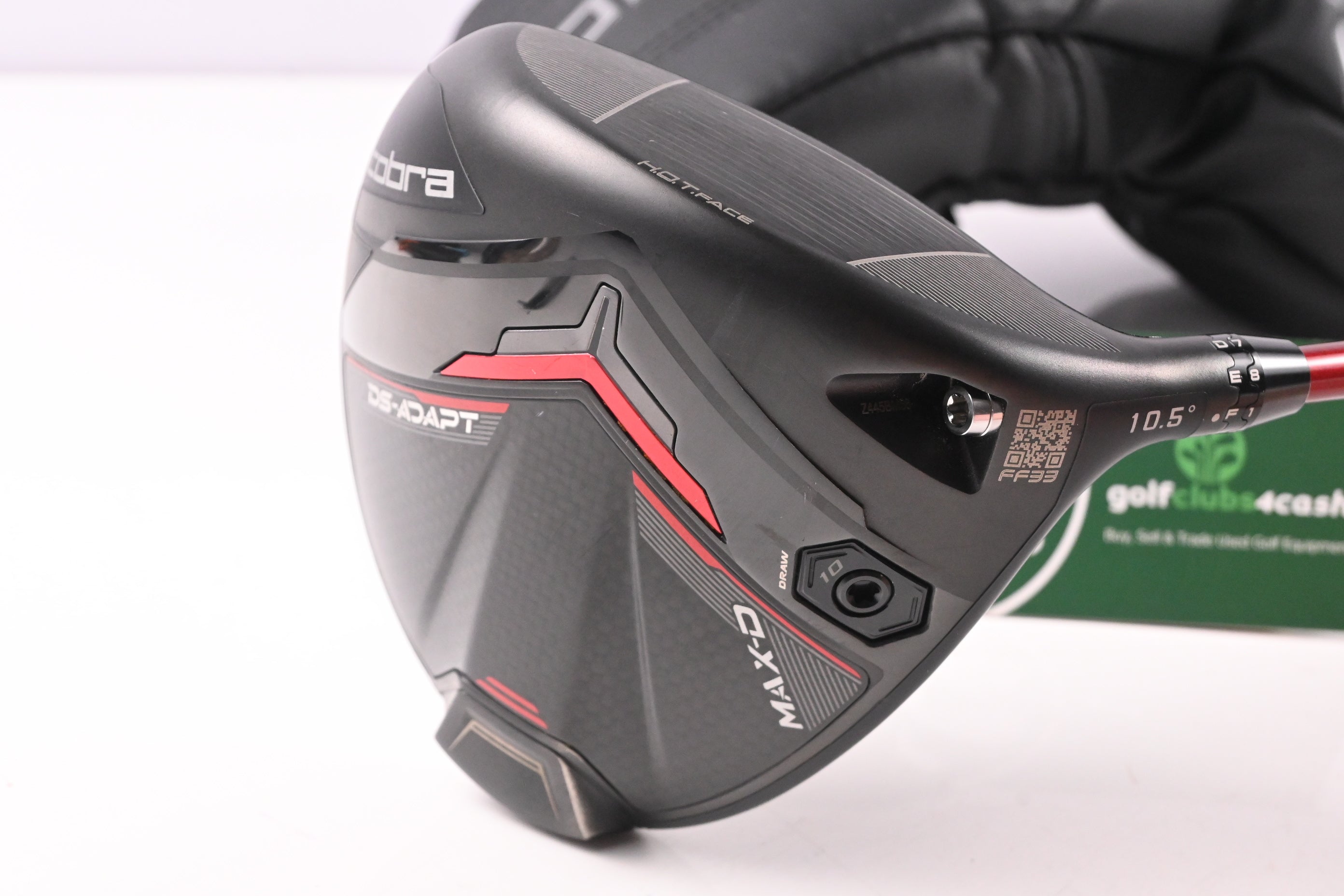 Cobra DS-Adapt MAX-D Driver / 10.5 Degree / Regular Flex Denali Red 50 Shaft