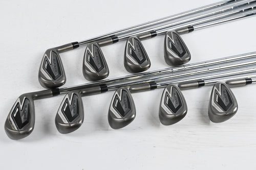 Cobra Darkspeed Irons / 4-PW+GW+SW / Stiff Flex Dynamic Gold 105 S300 Shafts
