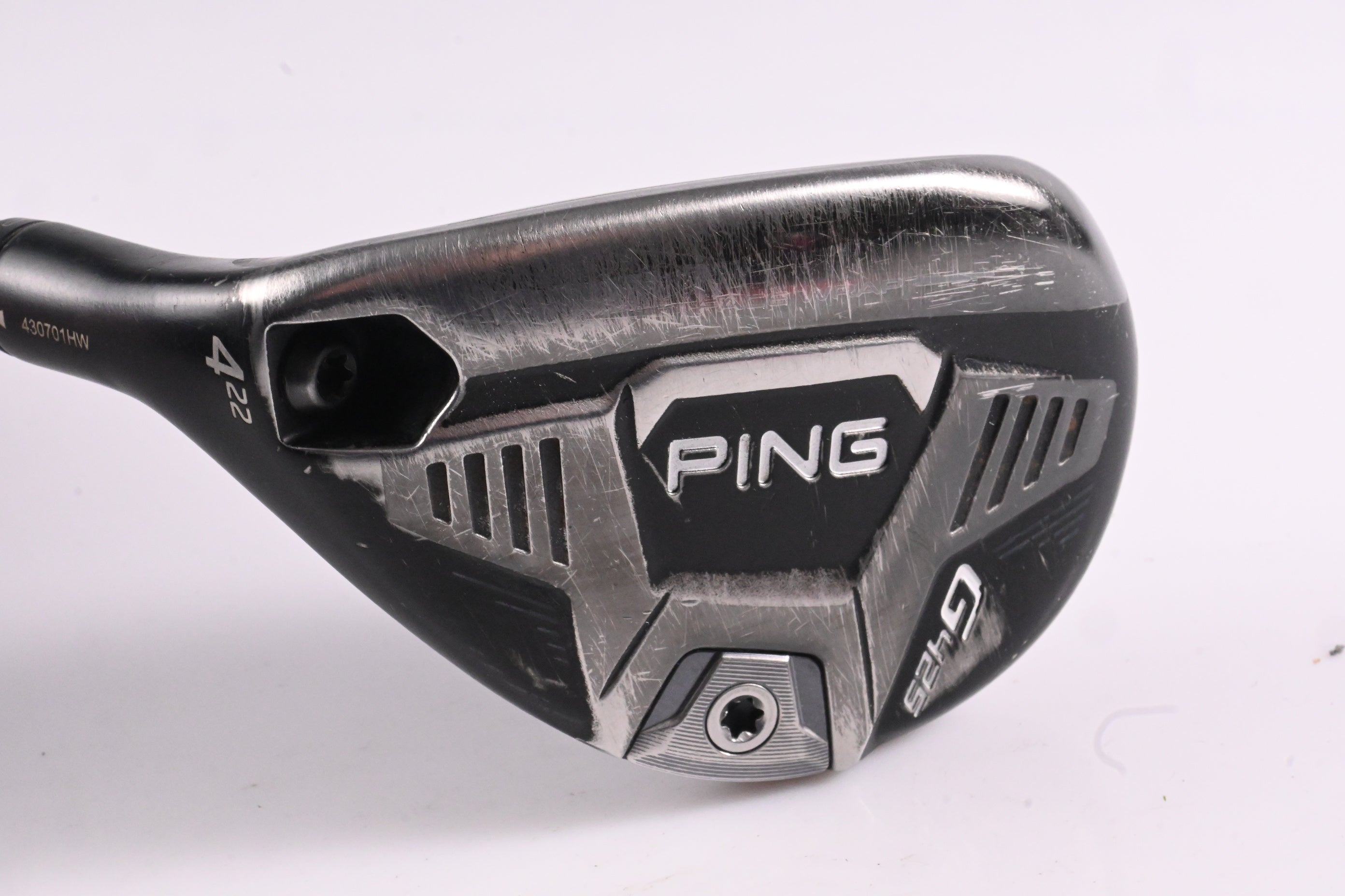 Left Hand Ping G425 #4 Hybrid / 22 Degree / Regular Flex Ping ALTA CB Slate 70