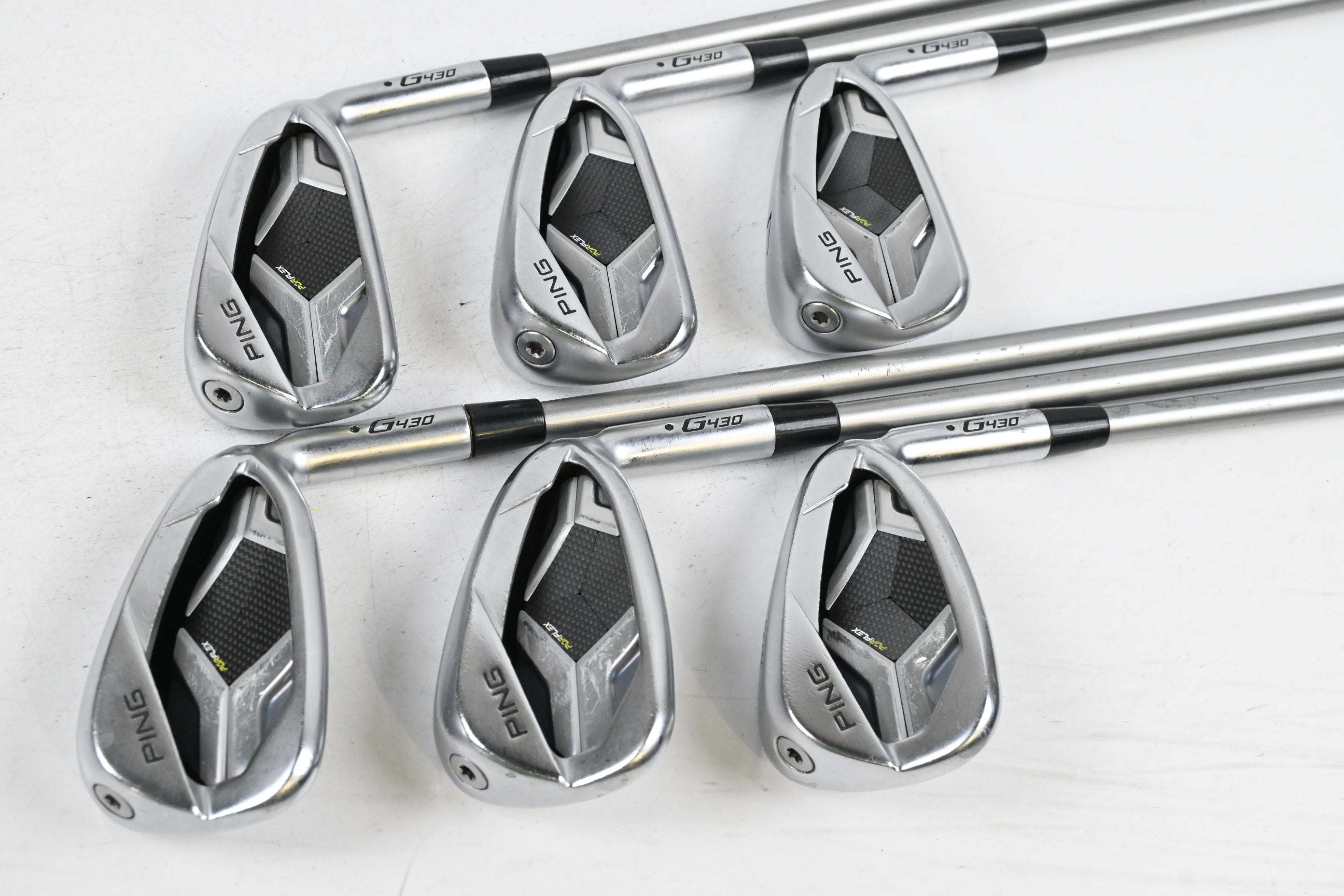 Ping G430 Irons / 5-PW / Black Dot / Senior Flex Alta Quick 45 Shafts