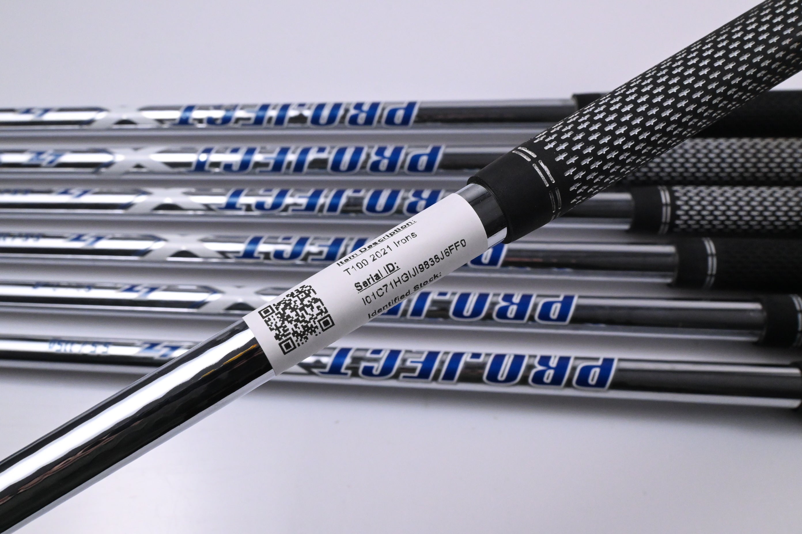 Titleist T100 2021 Irons / 4-PW / Regular Plus Flex Project X LZ 115 Shafts