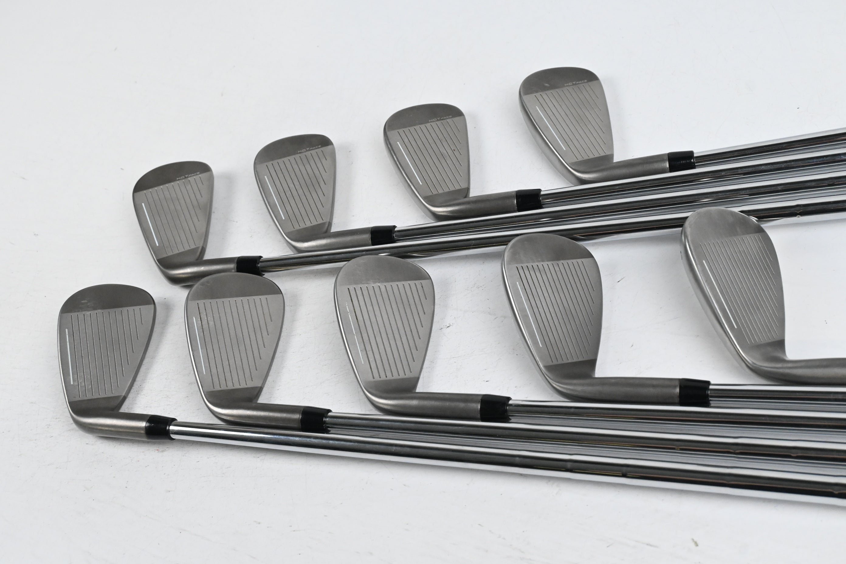 Cobra Darkspeed Irons / 4-PW+GW+SW / Stiff Flex Dynamic Gold 105 S300 Shafts