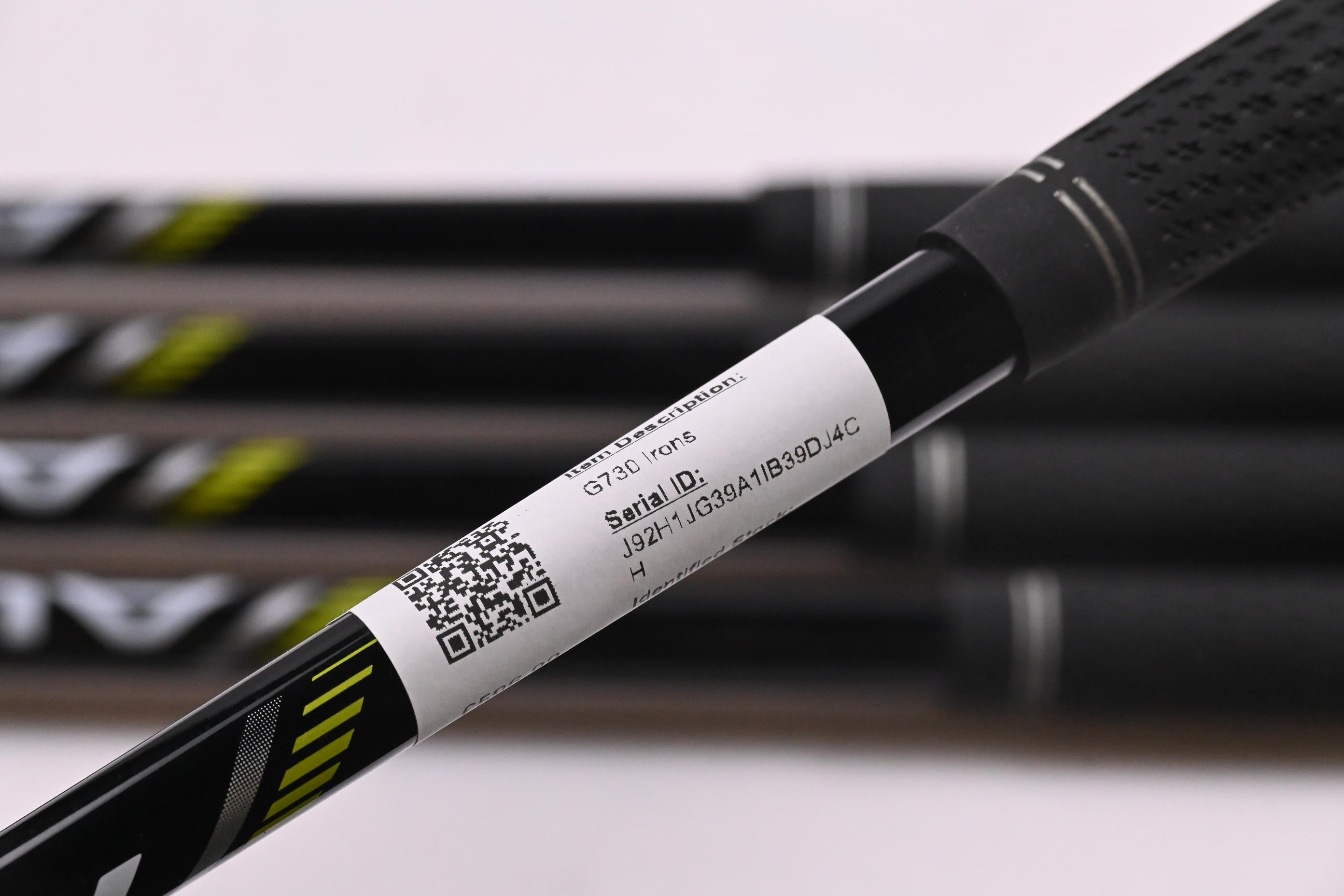 Ping G730 Irons / 7-PW+GW / Green Dot / Senior Flex Ping Alta CB Black Shafts