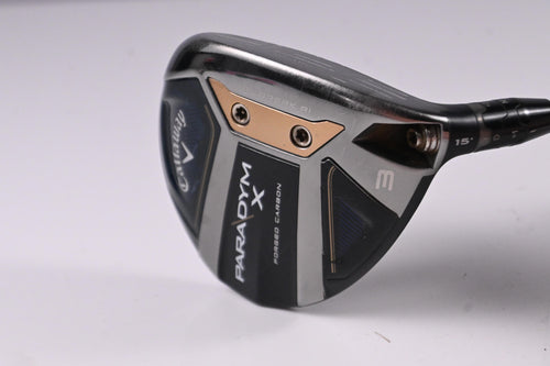 Callaway Paradym X #3 Wood / 15 Degree / X-Flex Kai`li White 70 Shaft