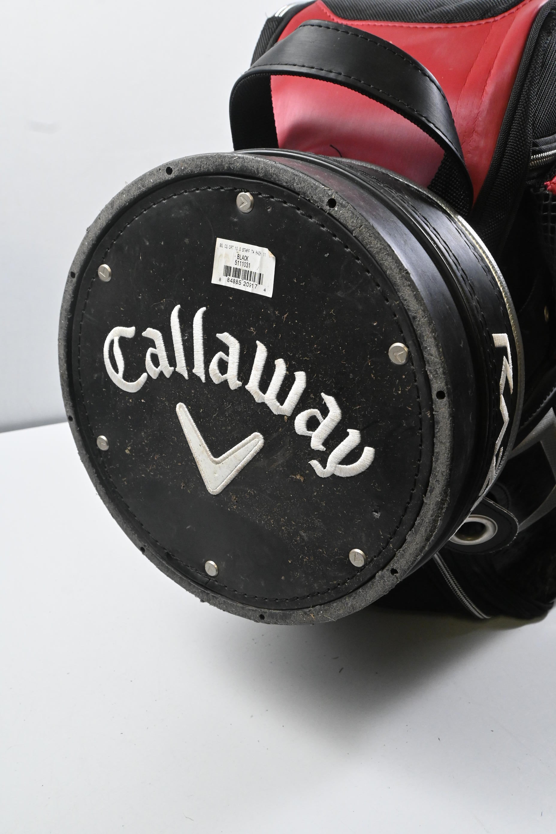 Callaway RAZR Tour Bag / 6-Way Divider / Black, Red & White