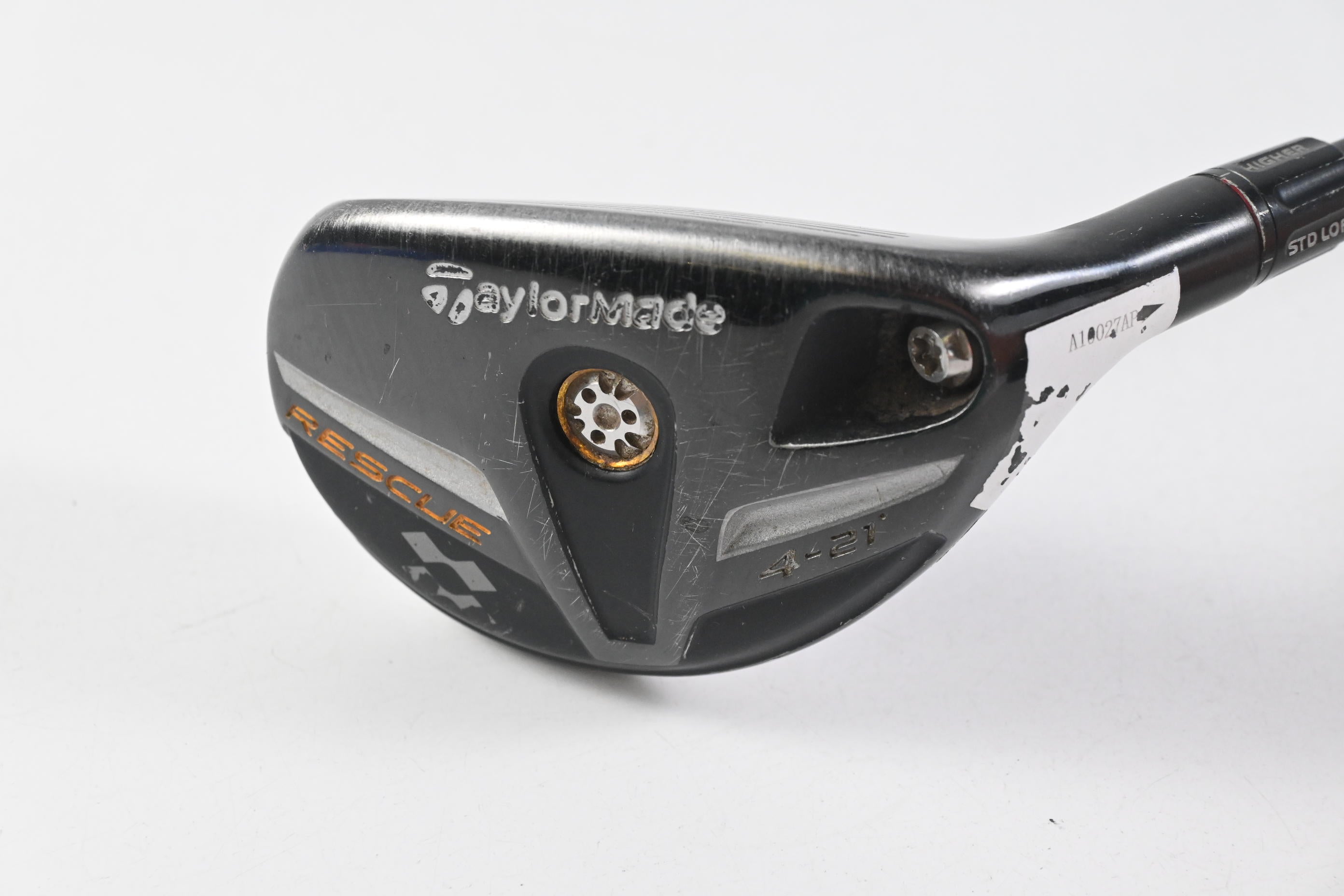 Taylormade Rescue #4 Hybrid / 21 Degree / Stiff Flex Aldila RIP 65 Shaft