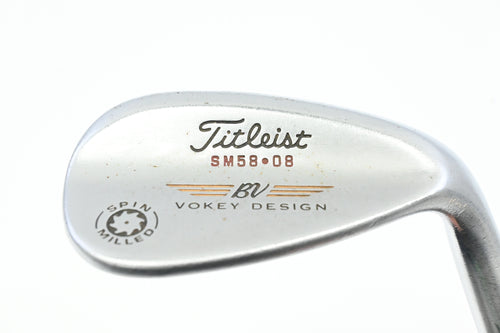 Titleist Vokey Spin Milled 2009 Lob Wedge / 58 Degree / Wedge Flex Dynamic Gold