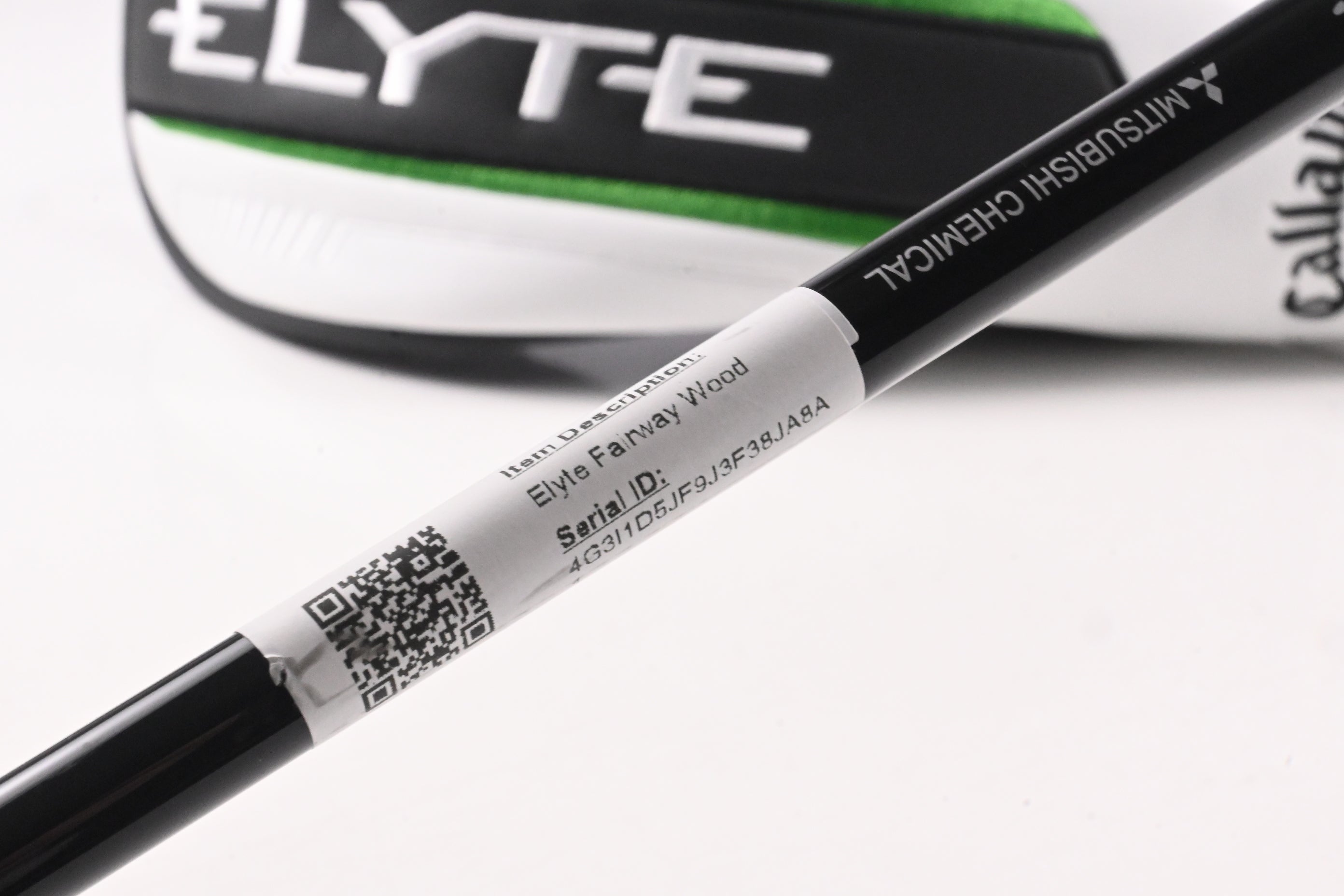 Callaway Elyte #3 Wood / 15 Degree / Stiff Flex Kai'li White 70 Shaft