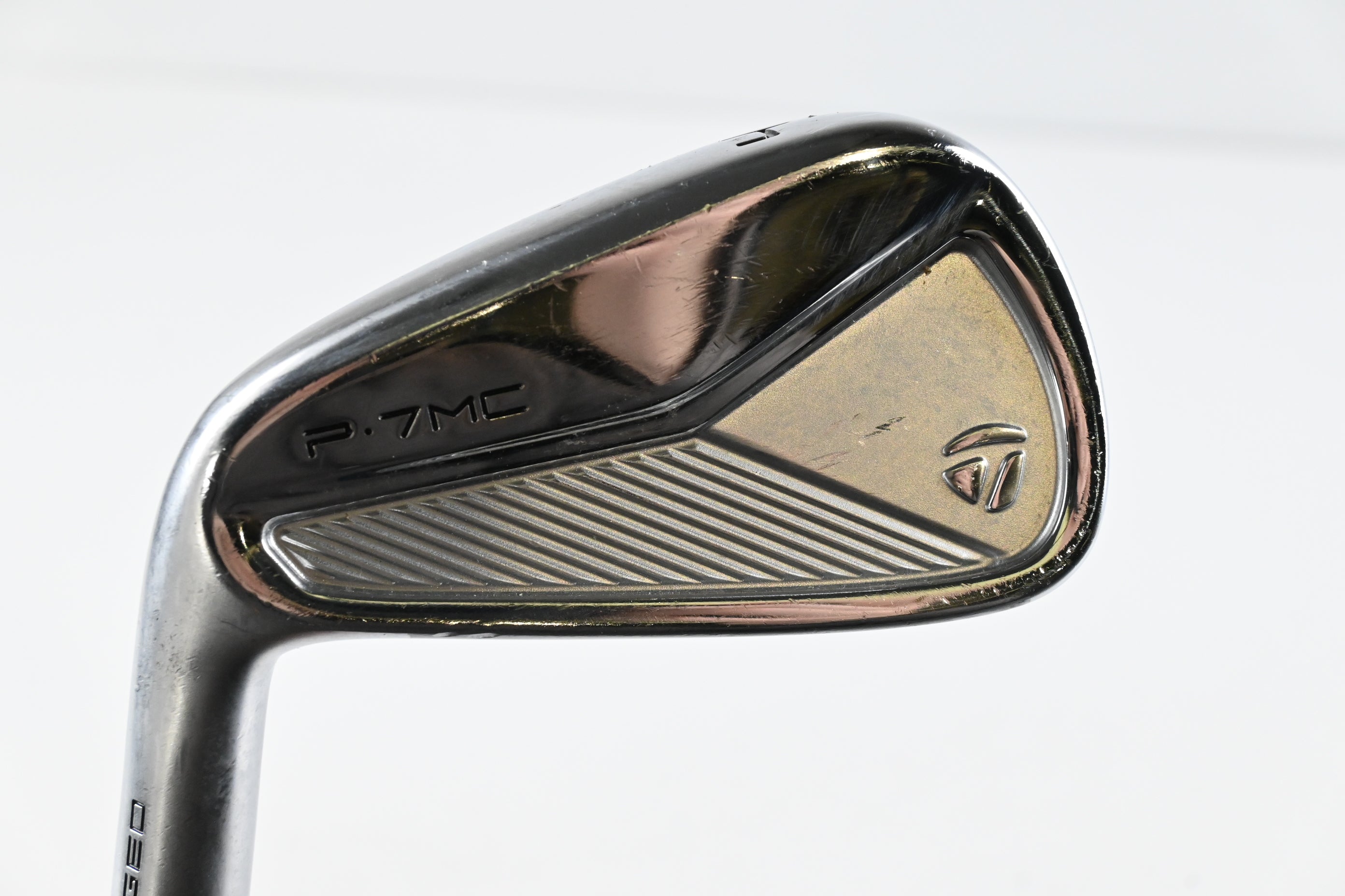 Left Hand Taylormade P7MC 2023 #4 Iron / 23 Degree / Stiff Flex KBS Tour Shaft