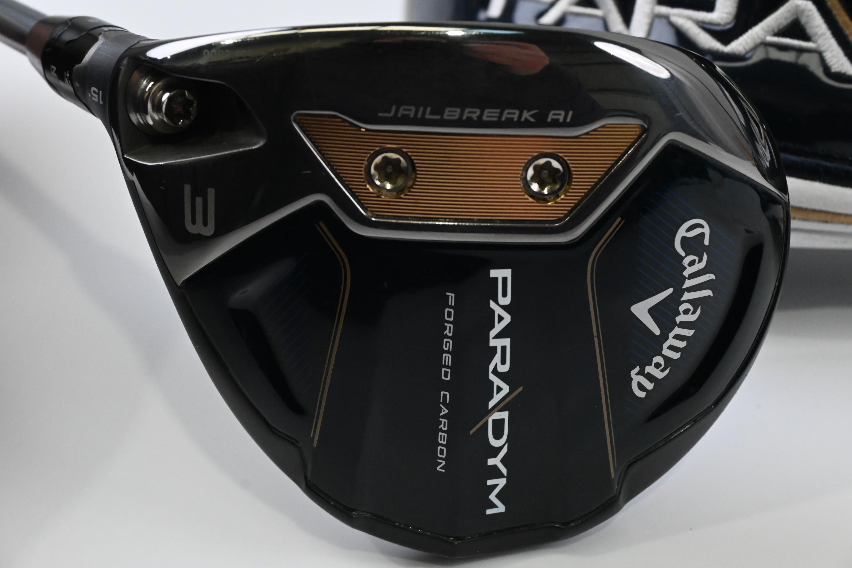 Left Hand Callaway Paradym #3 Wood / 15 Degree / Stiff Flex HZRDUS Gen4 Silver
