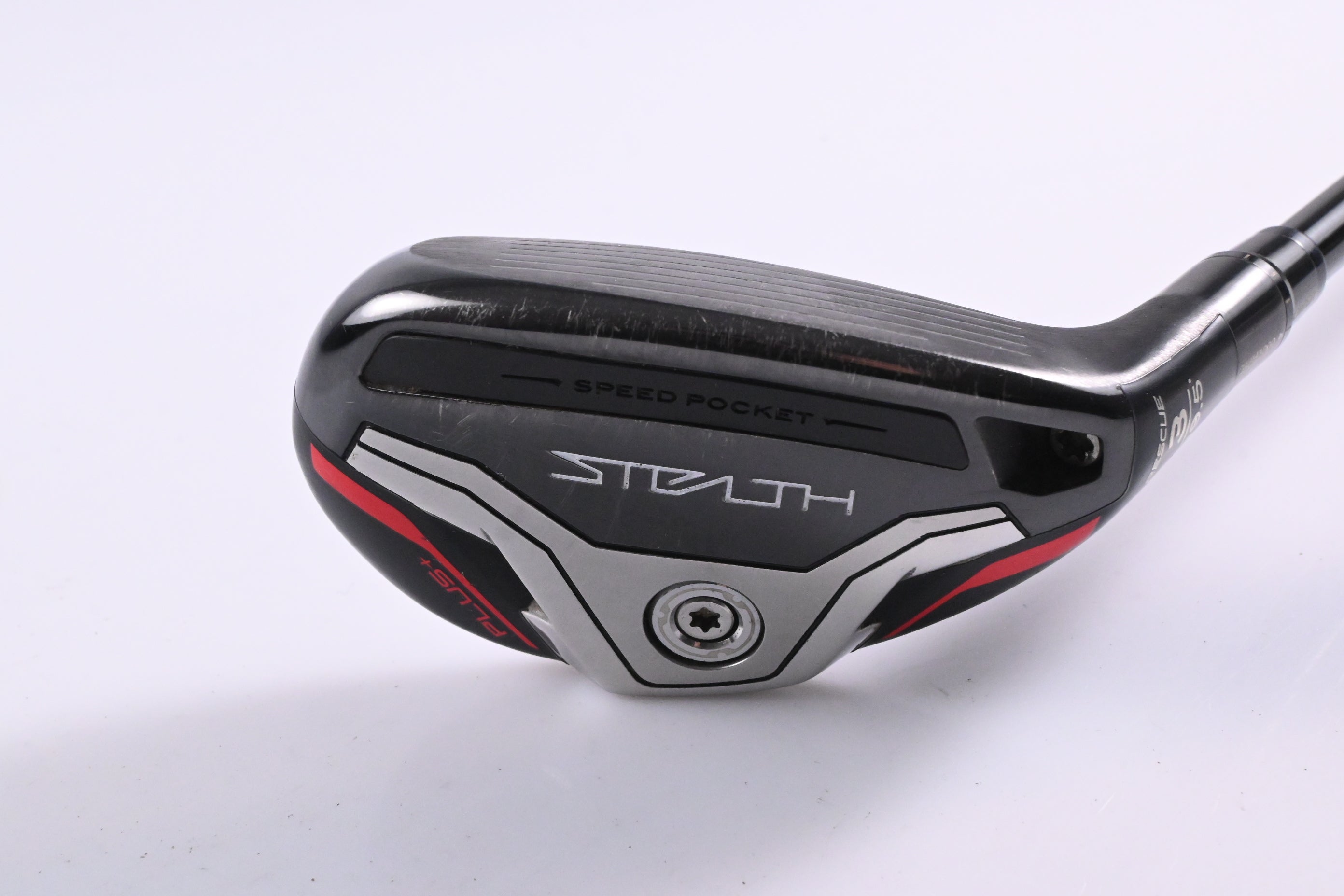 Taylormade Stealth Plus #3 Hybrid / 19.5 Degree / Stiff Flex Hzrdus Smoke RDX