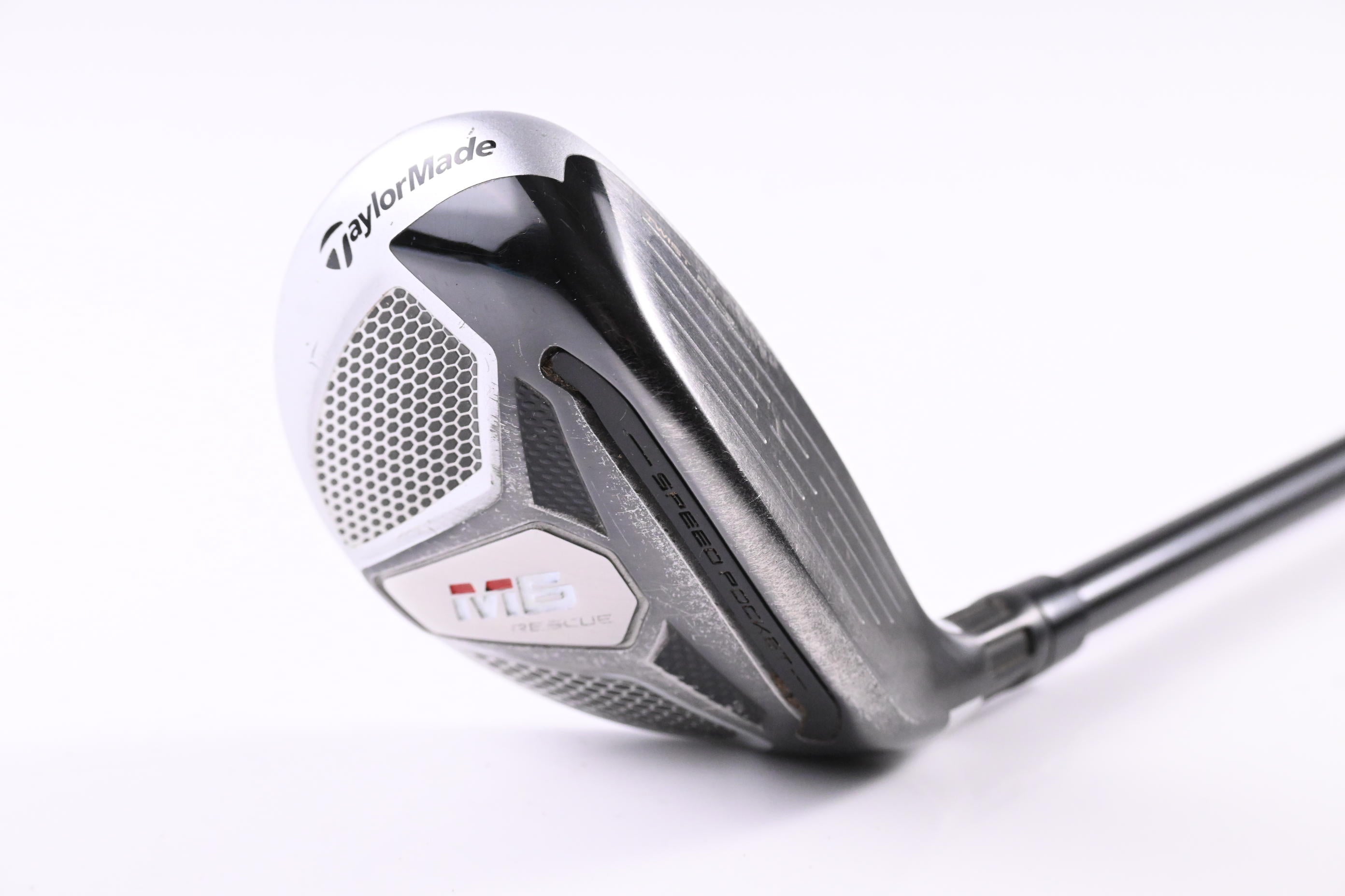 Taylormade M6 #3 Hybrid / 19 Degree / Stiff Flex Fujikura Atmos Orange 7 Shaft