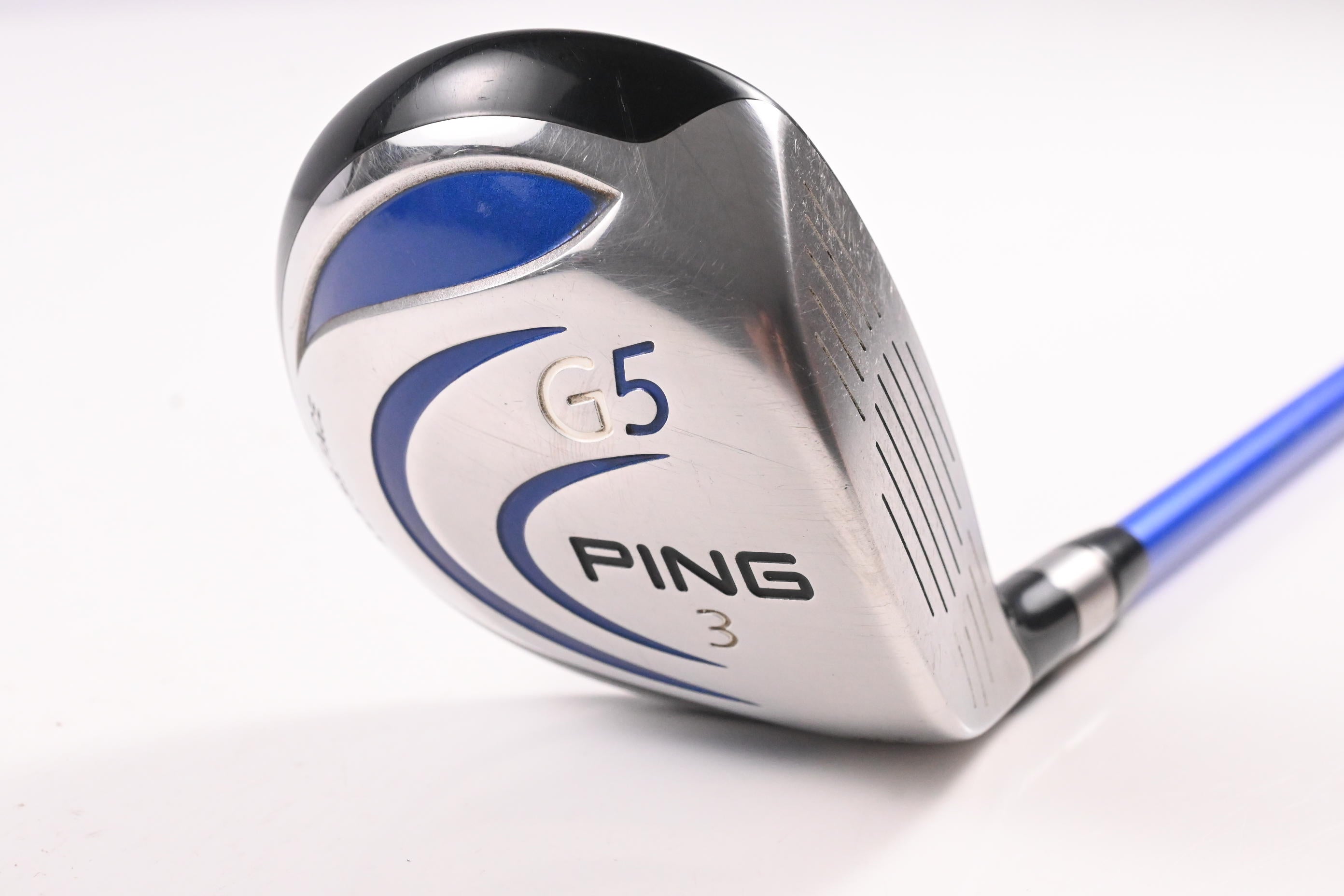 Ping G5 #3 Wood / 15 Degree / Regular Flex Grafalloy Prolaunch Blue 75 Shaft