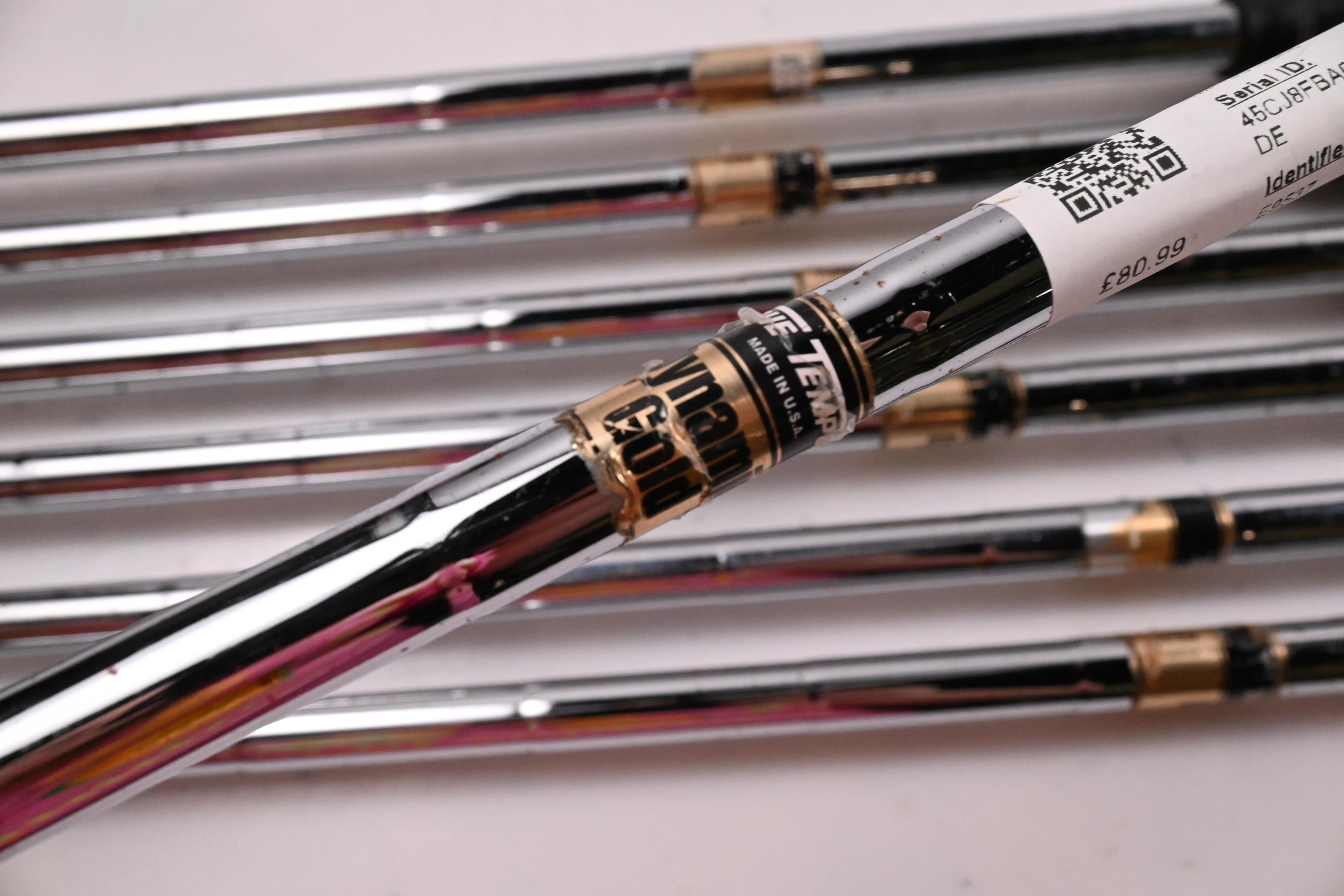 Mizuno MP-30 Irons / 4-PW / Regular Flex Dynamic Gold R300 Shafts