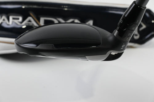 Left Hand Callaway Paradym #3 Wood / 15 Degree / Stiff Flex HZRDUS Gen4 Silver