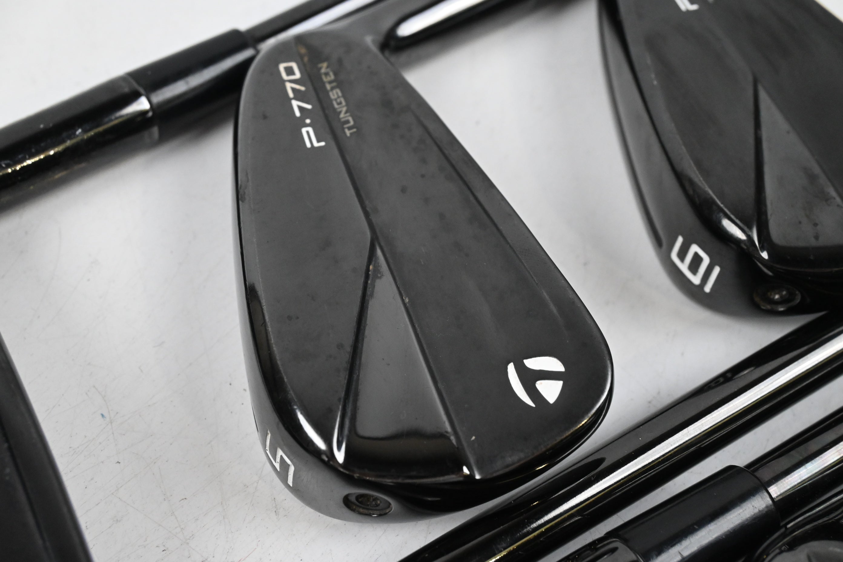 Taylormade P770 2023 Phantom Black Irons / 4-PW / Stiff Flex KBS Tour Shafts