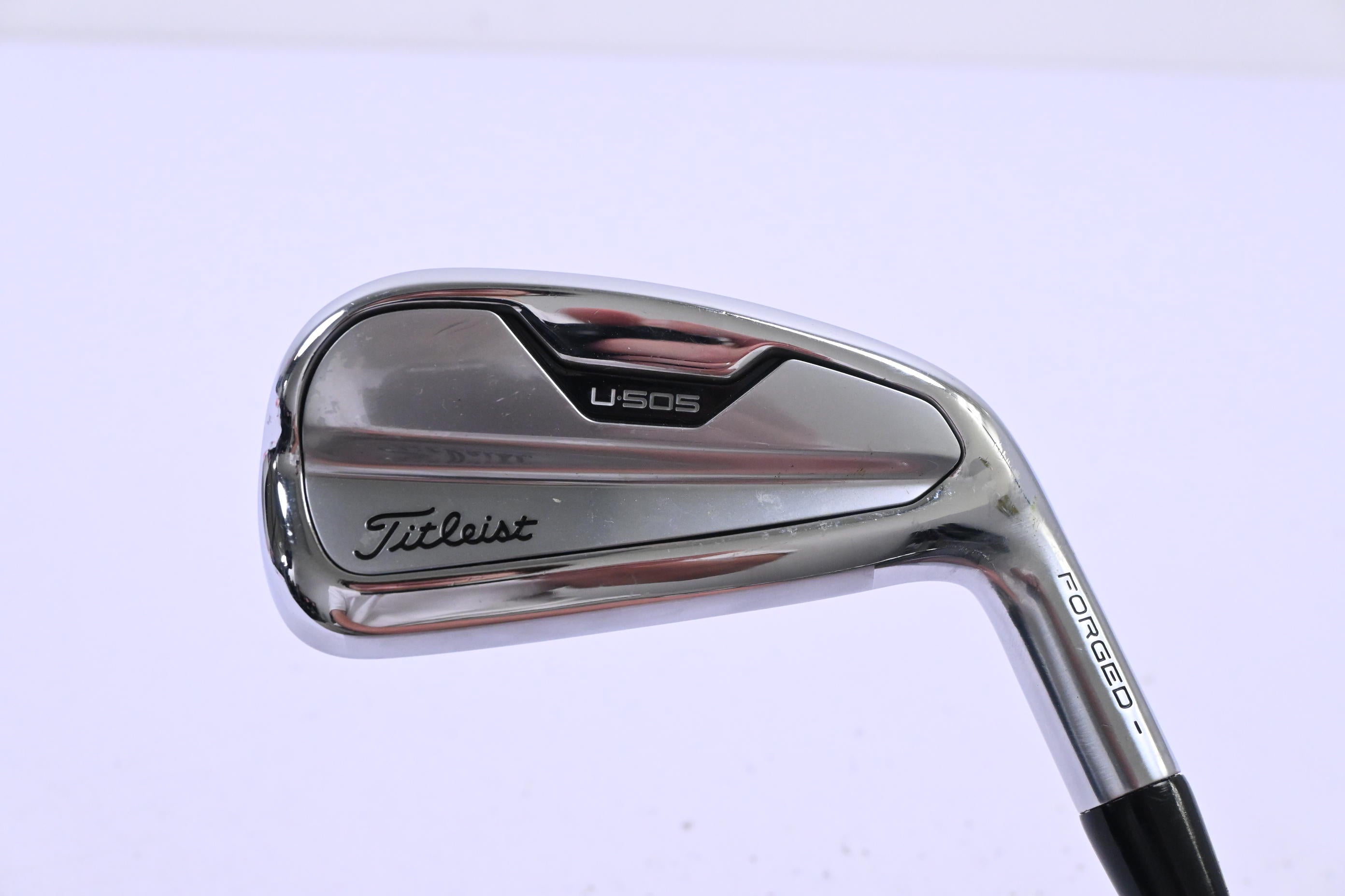 Titleist U505 #4 Iron / 22 Degree / Regular Flex HZRDUS Smoke Black RDX 80 Shaft