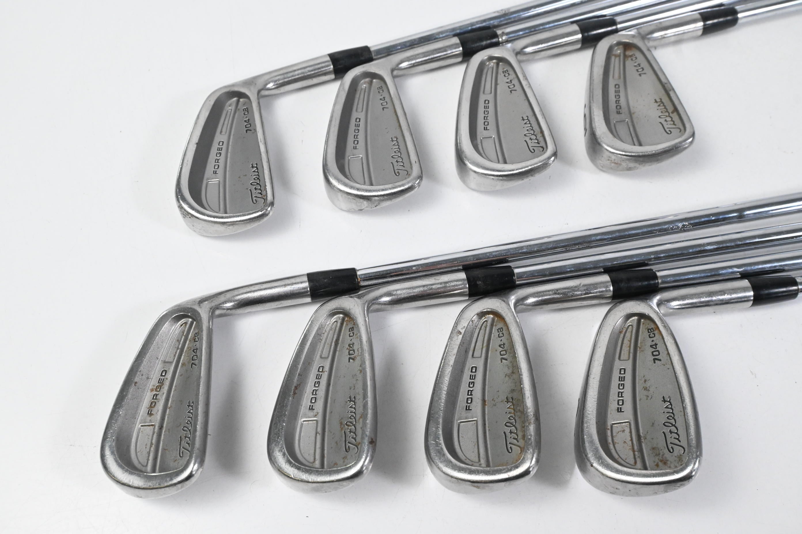 Titleist 704.CB Irons / 3-PW / Stiff Flex DYN Gold S300 Shafts