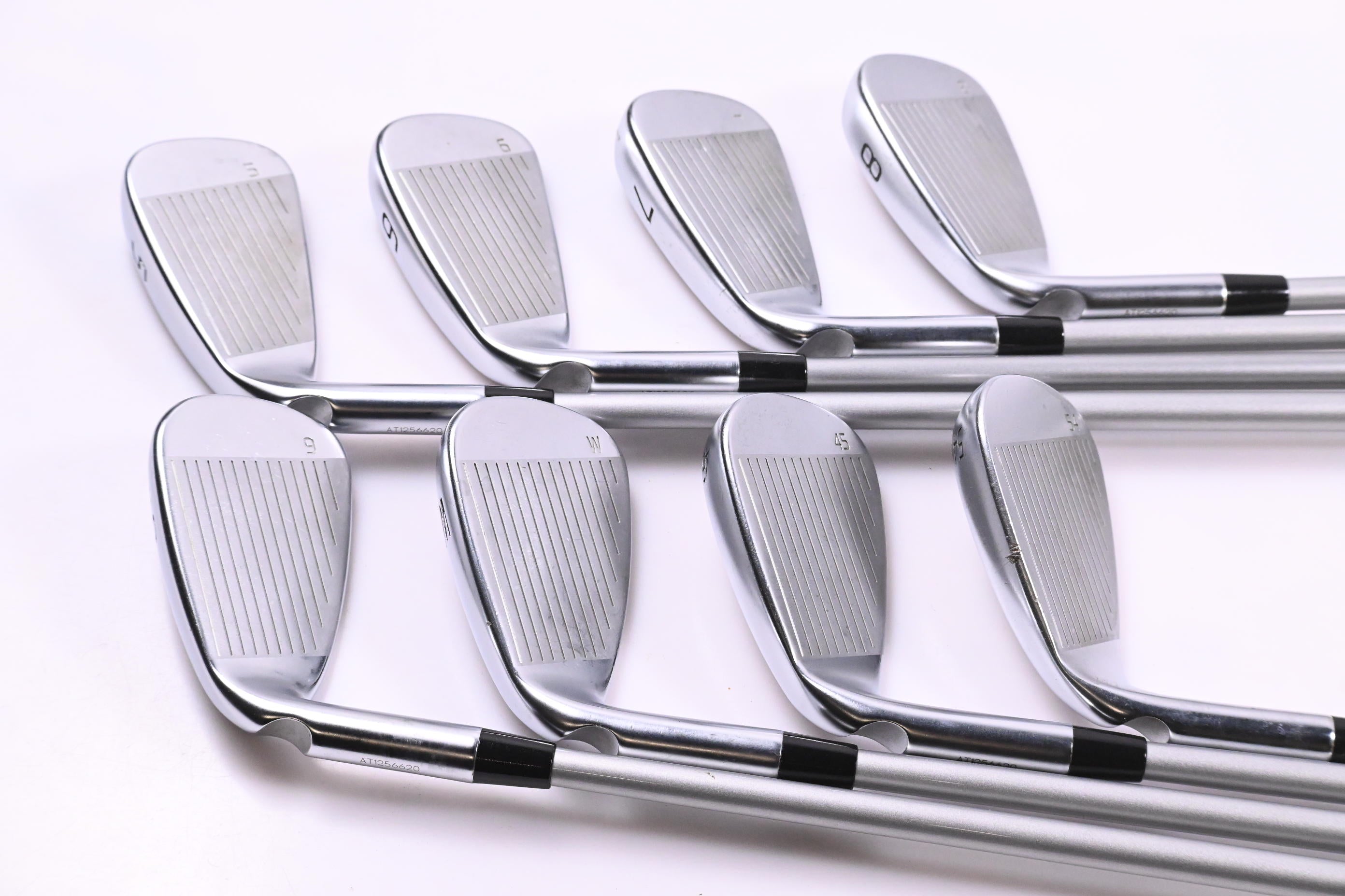 Ping G430 Irons / 5-PW+45°+54° / Green Dot / Senior Flex Ping Alta Quick 45