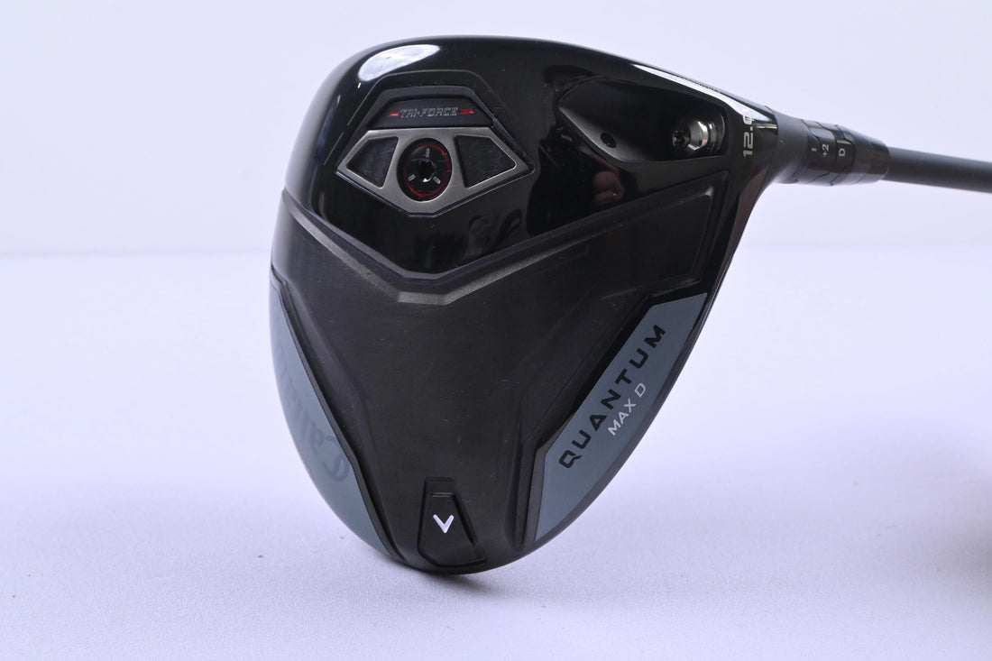 Callaway Quantum Max D Driver / 12 Degree / Regular Flex Vanquish 4 Shaft