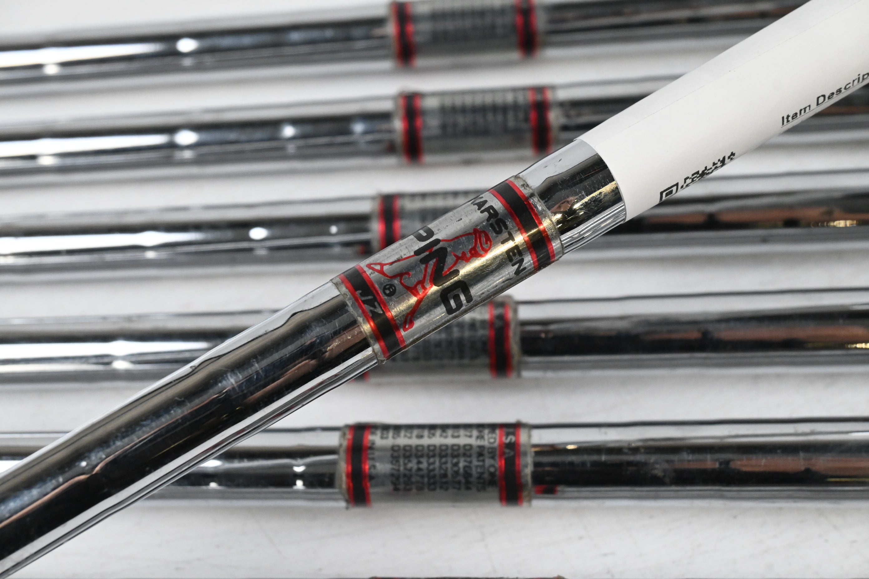Ping ISI-K Irons / 3-PW / Black Dot / Stiff Flex Ping Karsten Shafts