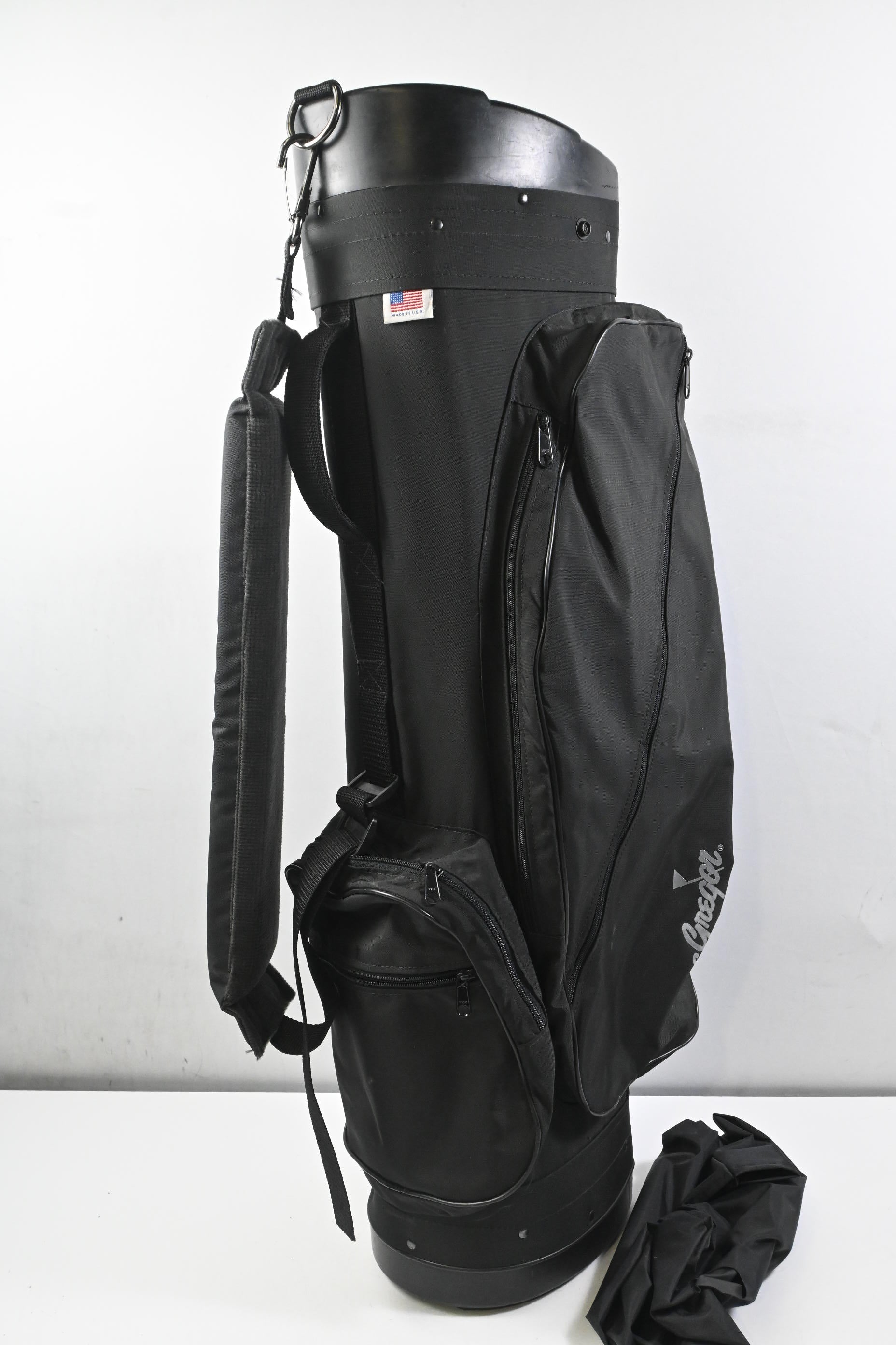 MacGregor Stand Bag / 4-Way Divider / Black