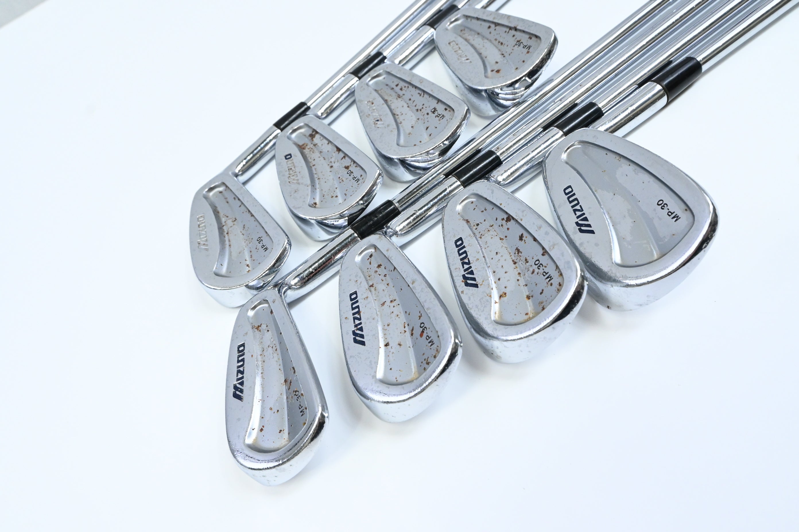 Mizuno MP-30 Irons / 3-PW / Stiff Flex Dynamic Gold S300 Shafts