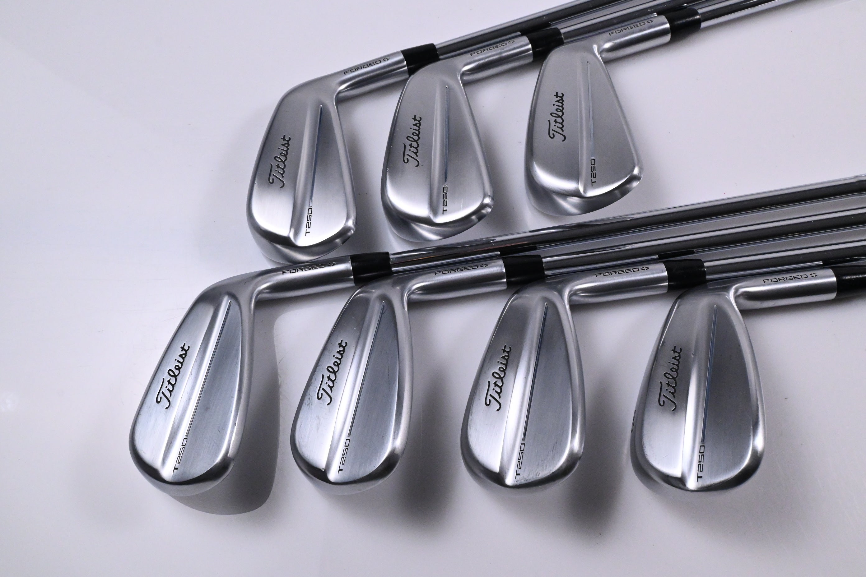 Titleist T250 2025 Irons / 5-PW+48° / Stiff Flex AMT Black S300 Shafts
