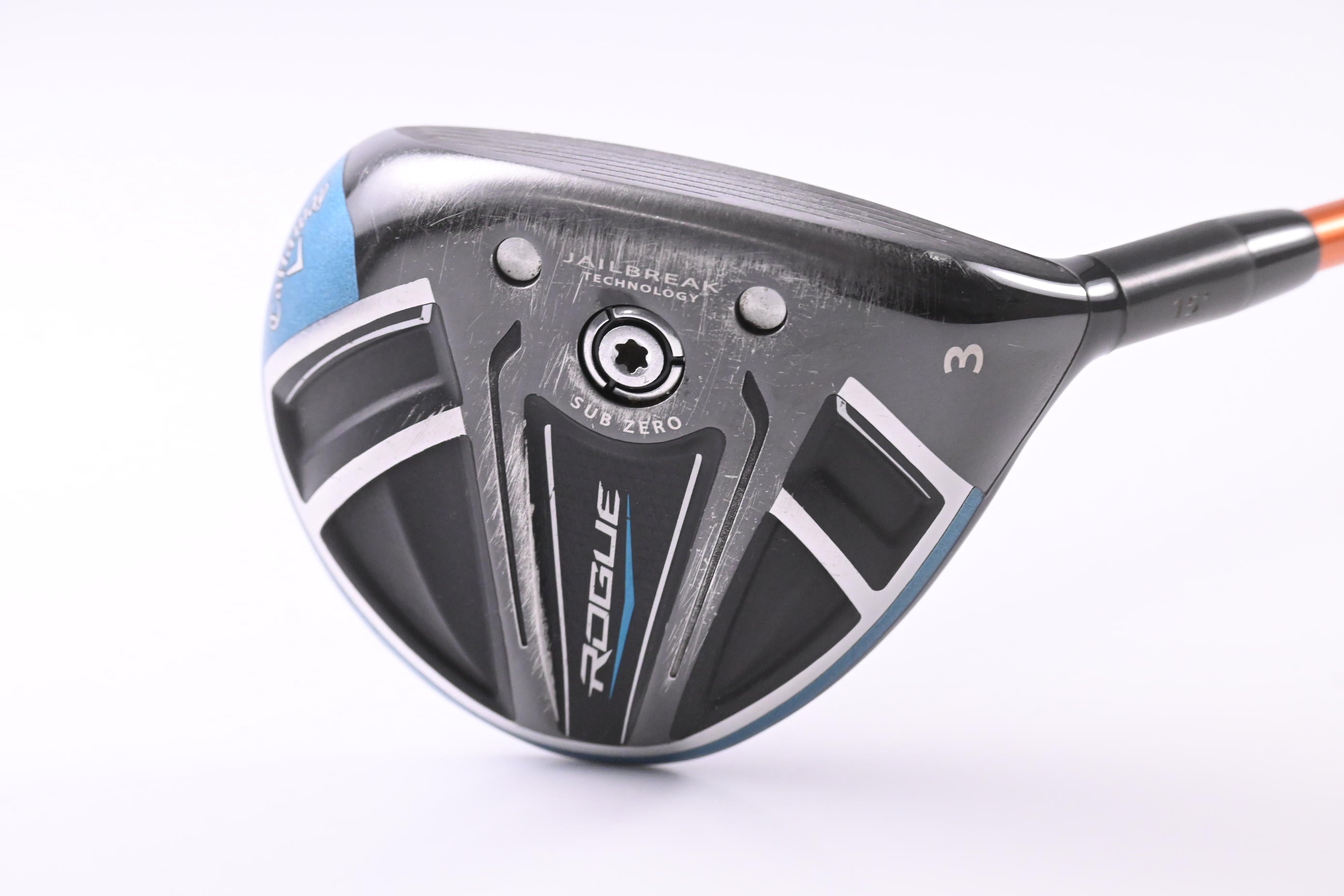 Callaway Rogue #3 Wood / 15 Degree / Stiff Flex Tour AD DI-7S Shaft