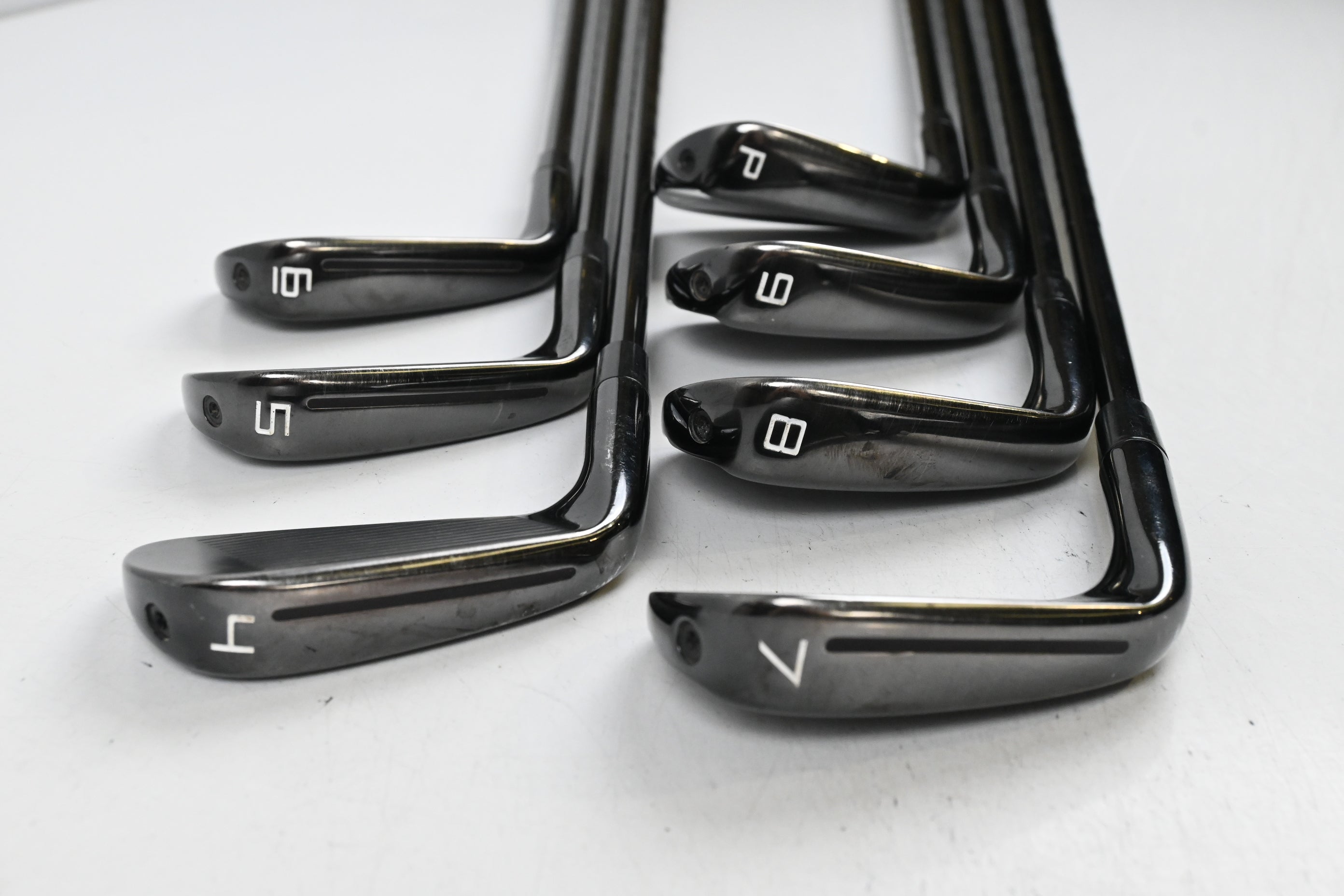 Taylormade P770 2023 Phantom Black Irons / 4-PW / Stiff Flex KBS Tour Shafts