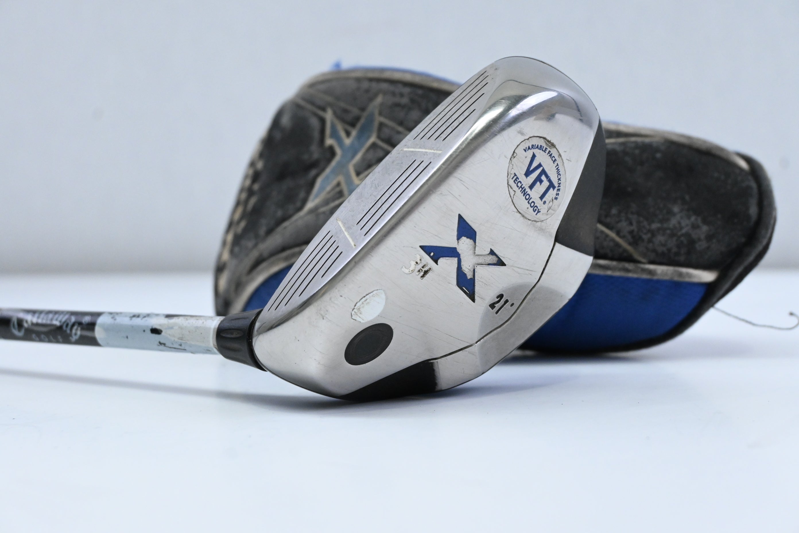 Left Hand Callaway X #3 Hybrid / 21 Degree / Regular Flex Callaway X 80 Shaft