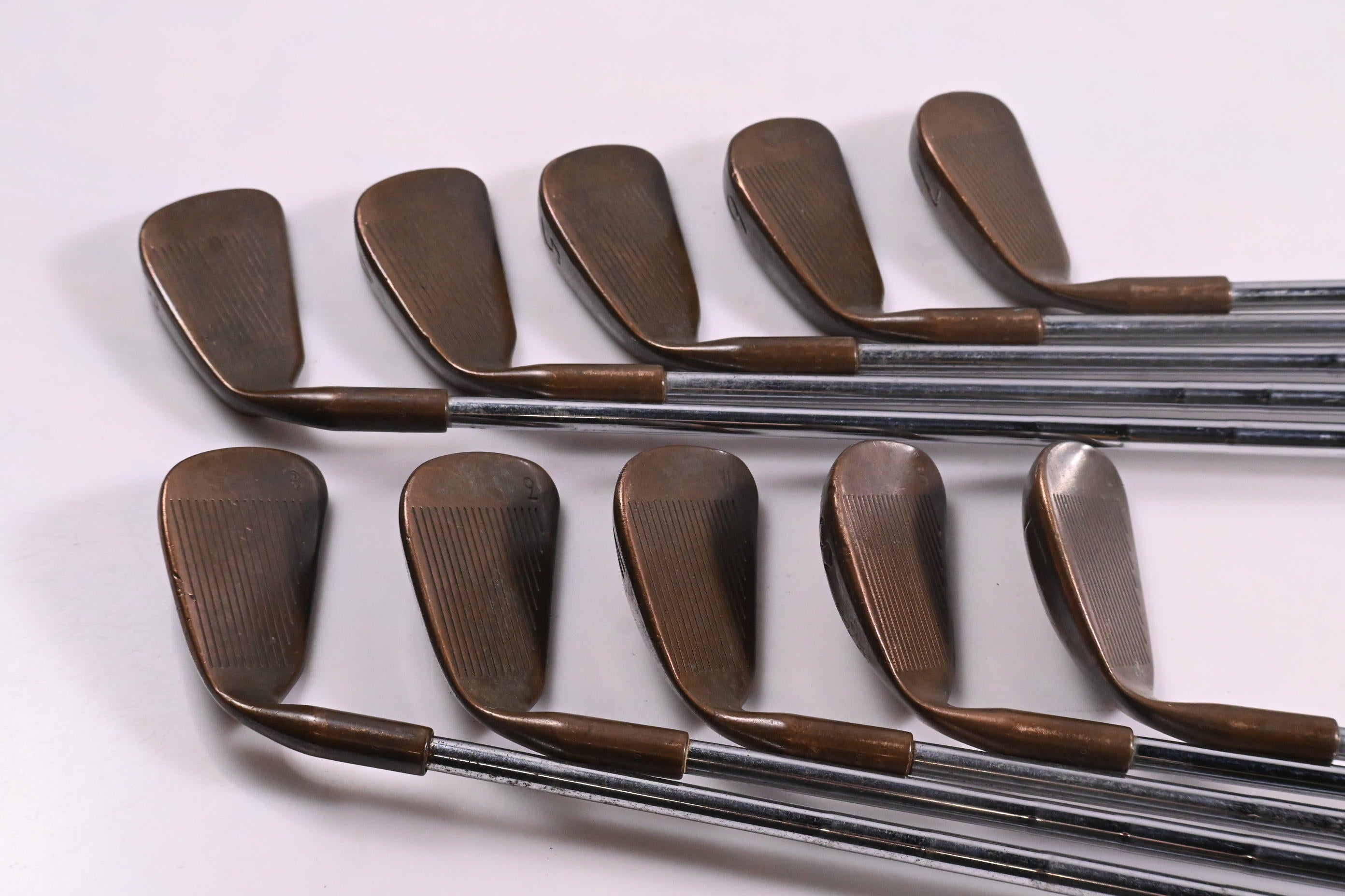 Ping Eye 2 BeCu Irons / 3-PW+SW+LW / Green Dot / Stiff Flex Ping Shafts