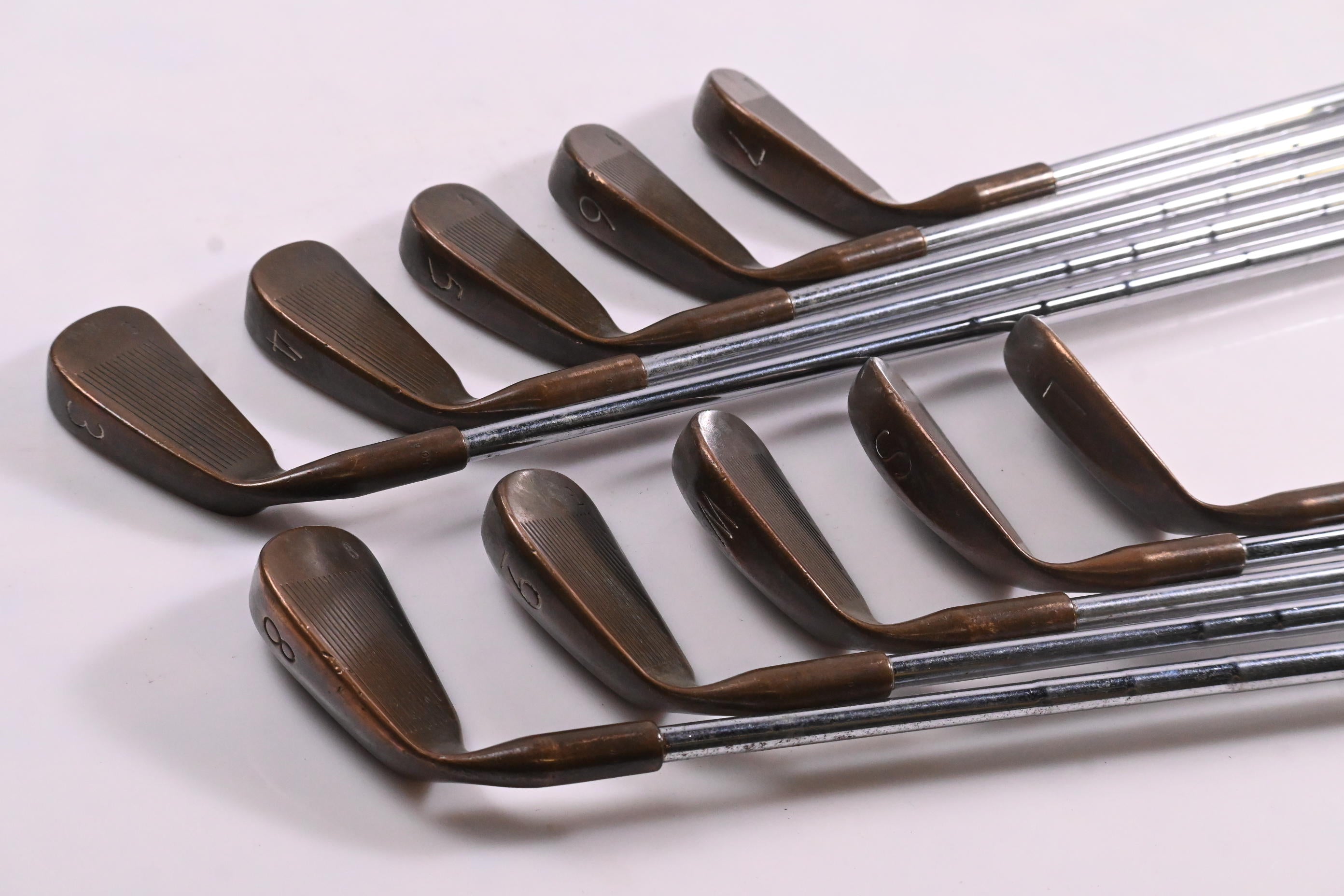 Ping Eye 2 BeCu Irons / 3-PW+SW+LW / Green Dot / Stiff Flex Ping Shafts