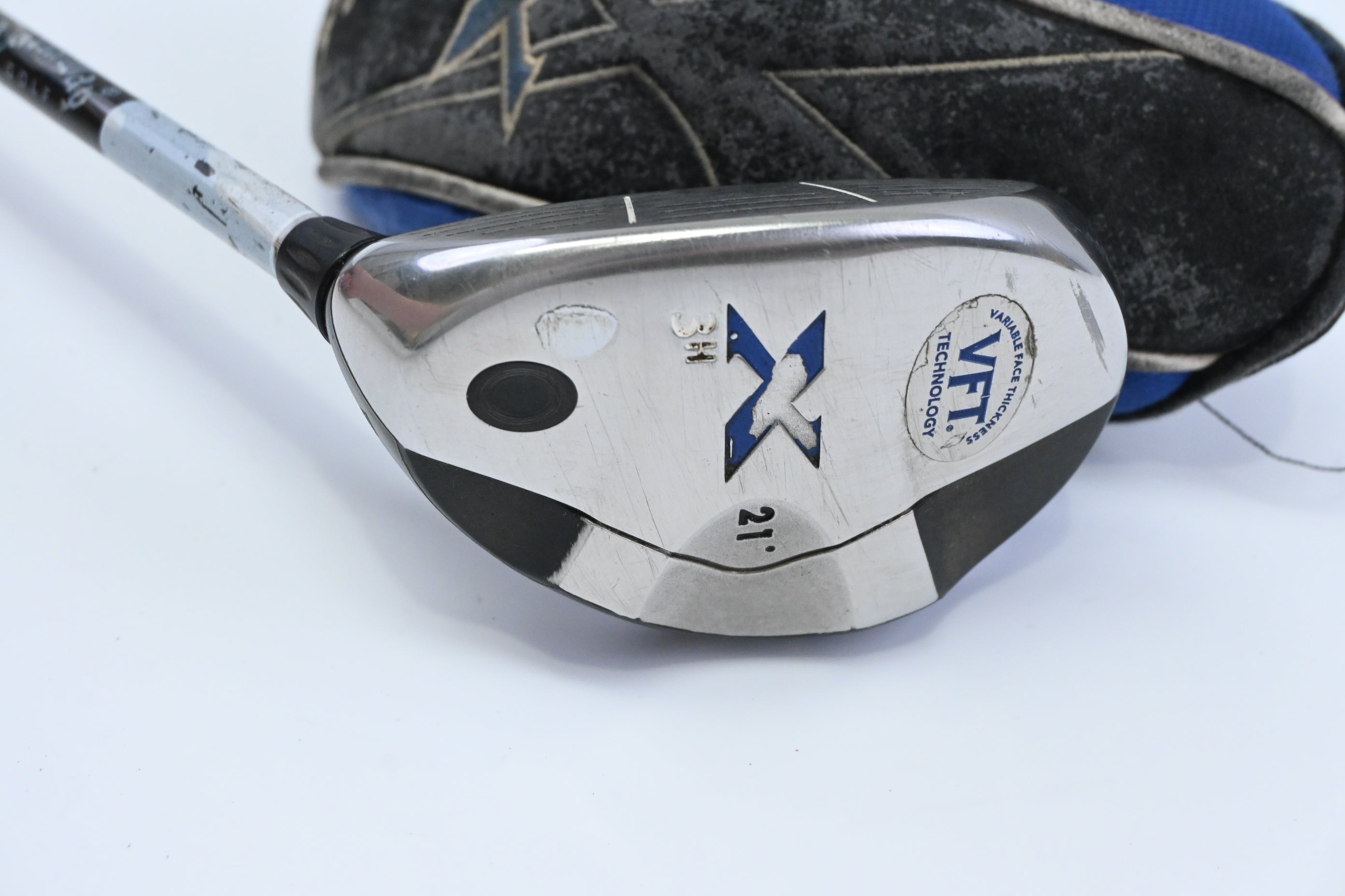 Left Hand Callaway X #3 Hybrid / 21 Degree / Regular Flex Callaway X 80 Shaft