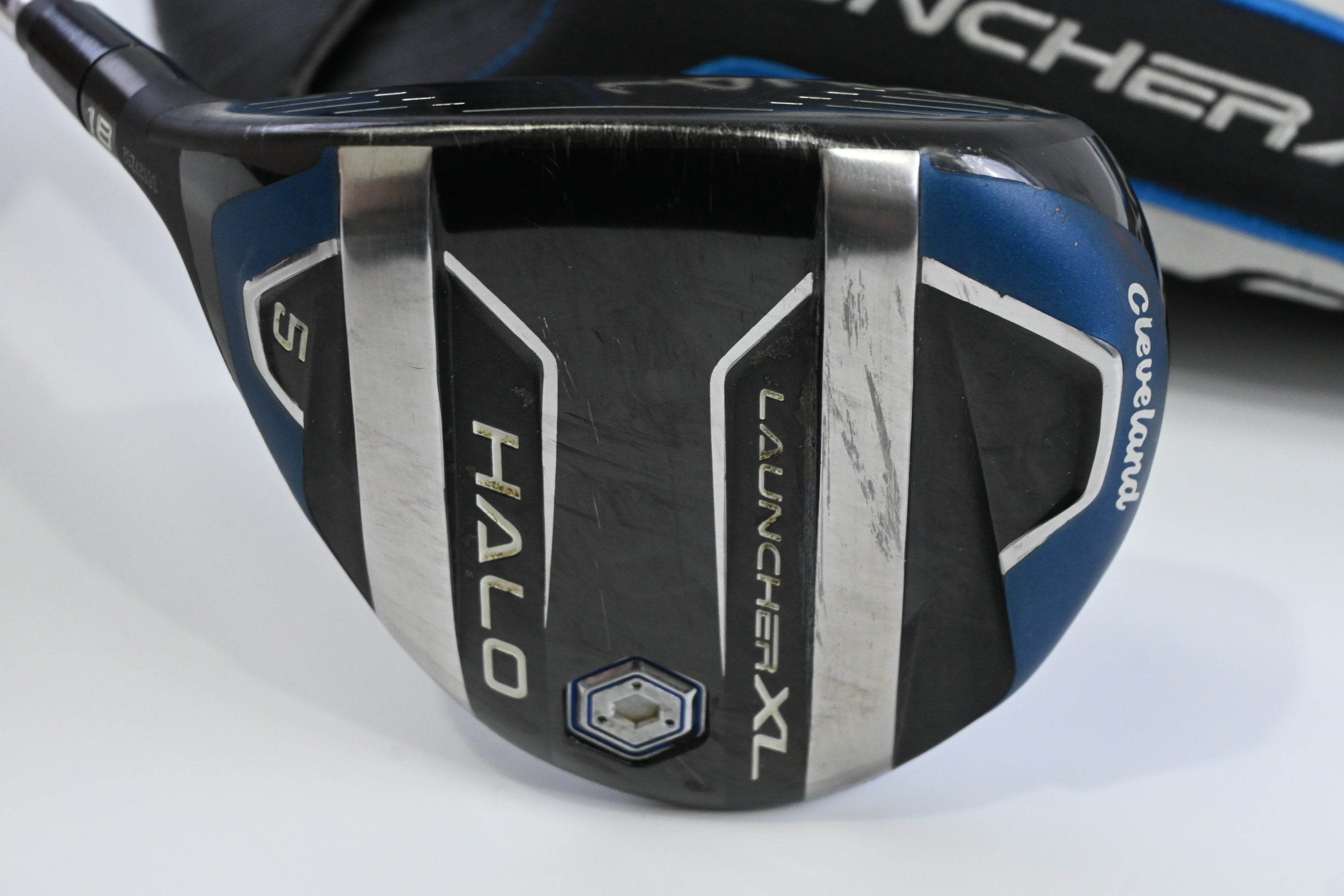 Left Hand Cleveland Launcher XL Halo #5 Wood / 18 Degree / Regular Flex Cypher