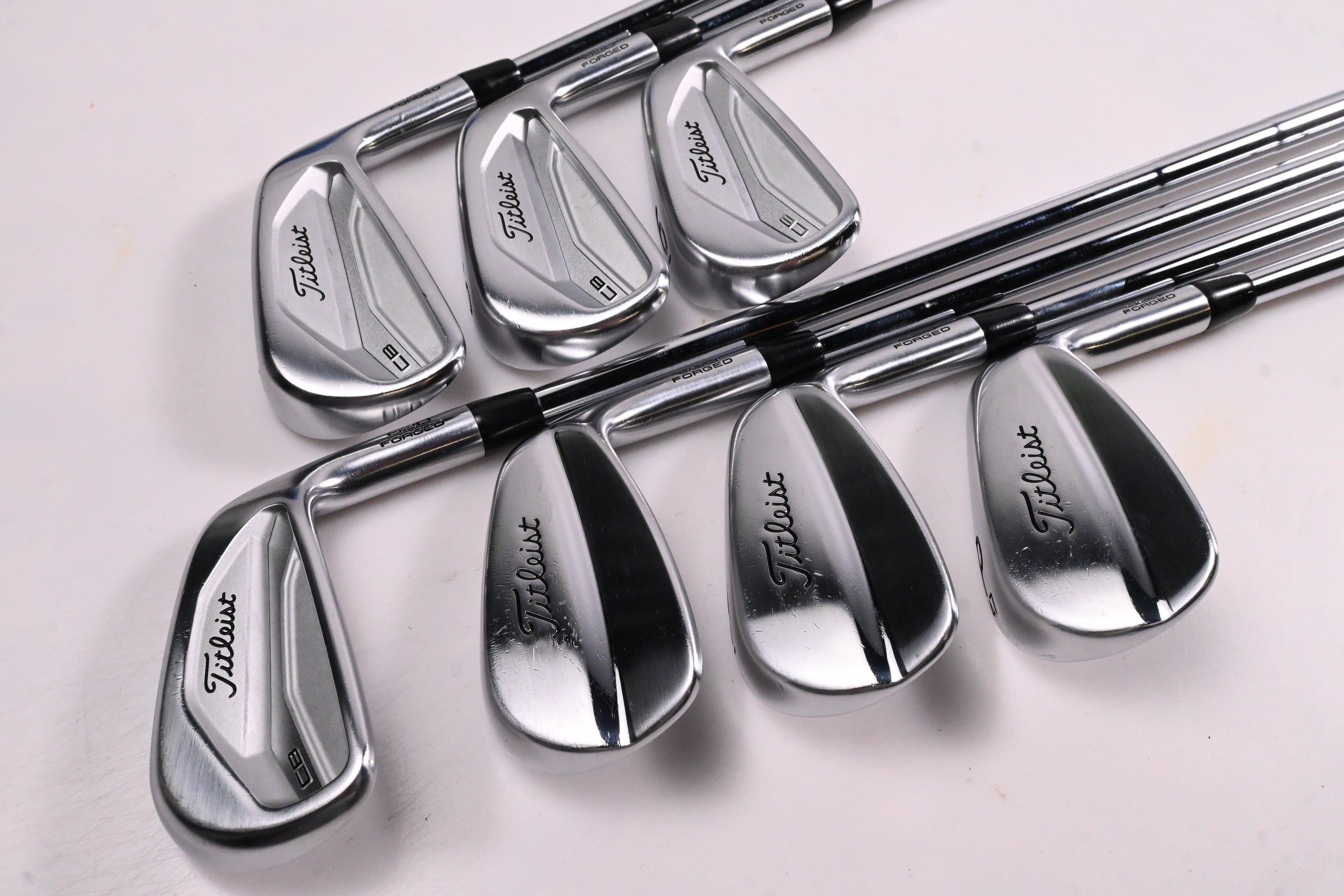 Titleist CB/MB 620 Irons / 4-PW / Stiff Flex Steel Shafts
