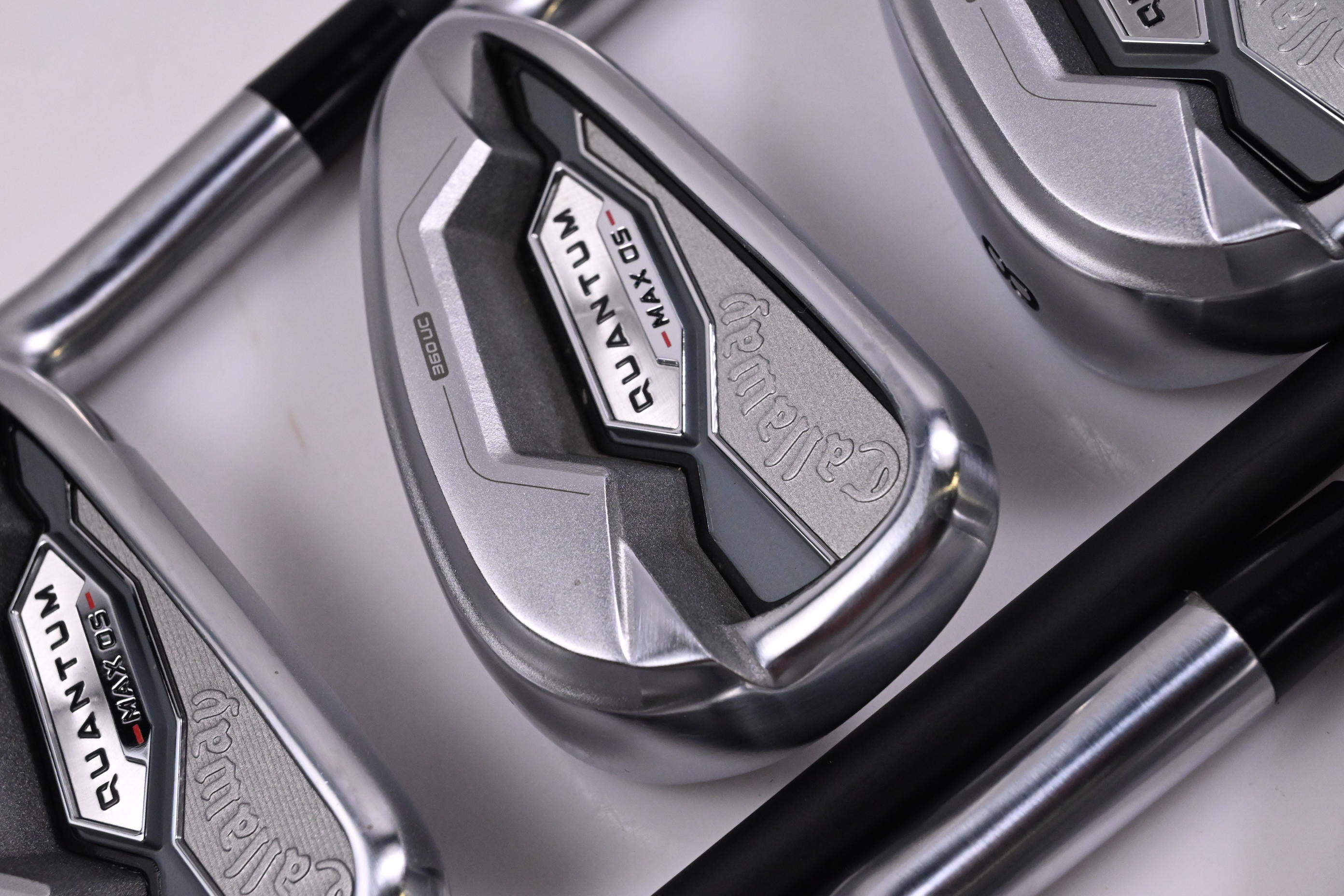Callaway Quantum Max OS Irons / 6-PW+AW+GW / Stiff Flex Vanquish 5 Shafts