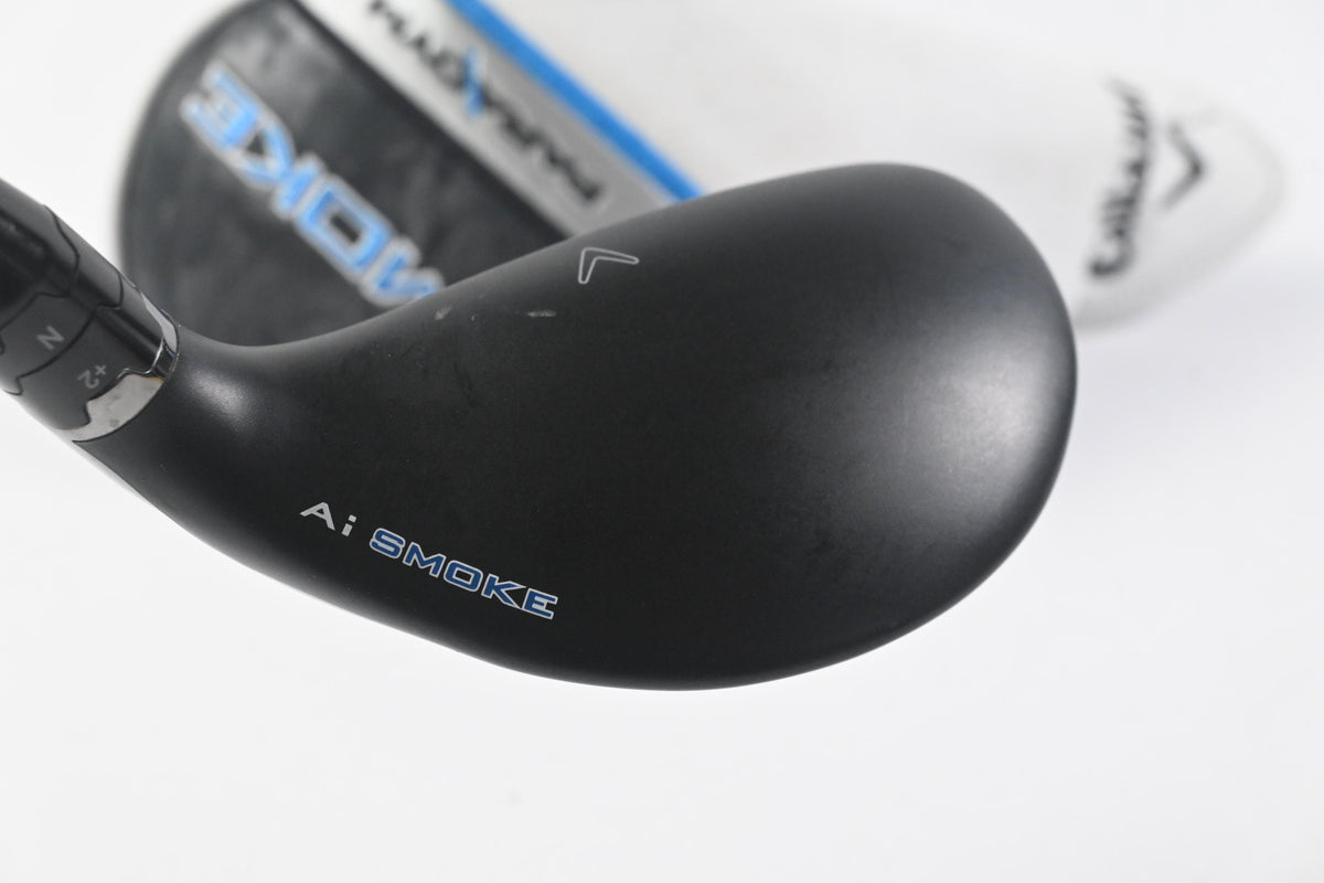 Callaway Paradym Ai Smoke HL #8 Hybrid / 33 Degree / Senior Flex Cypher 2.0 50