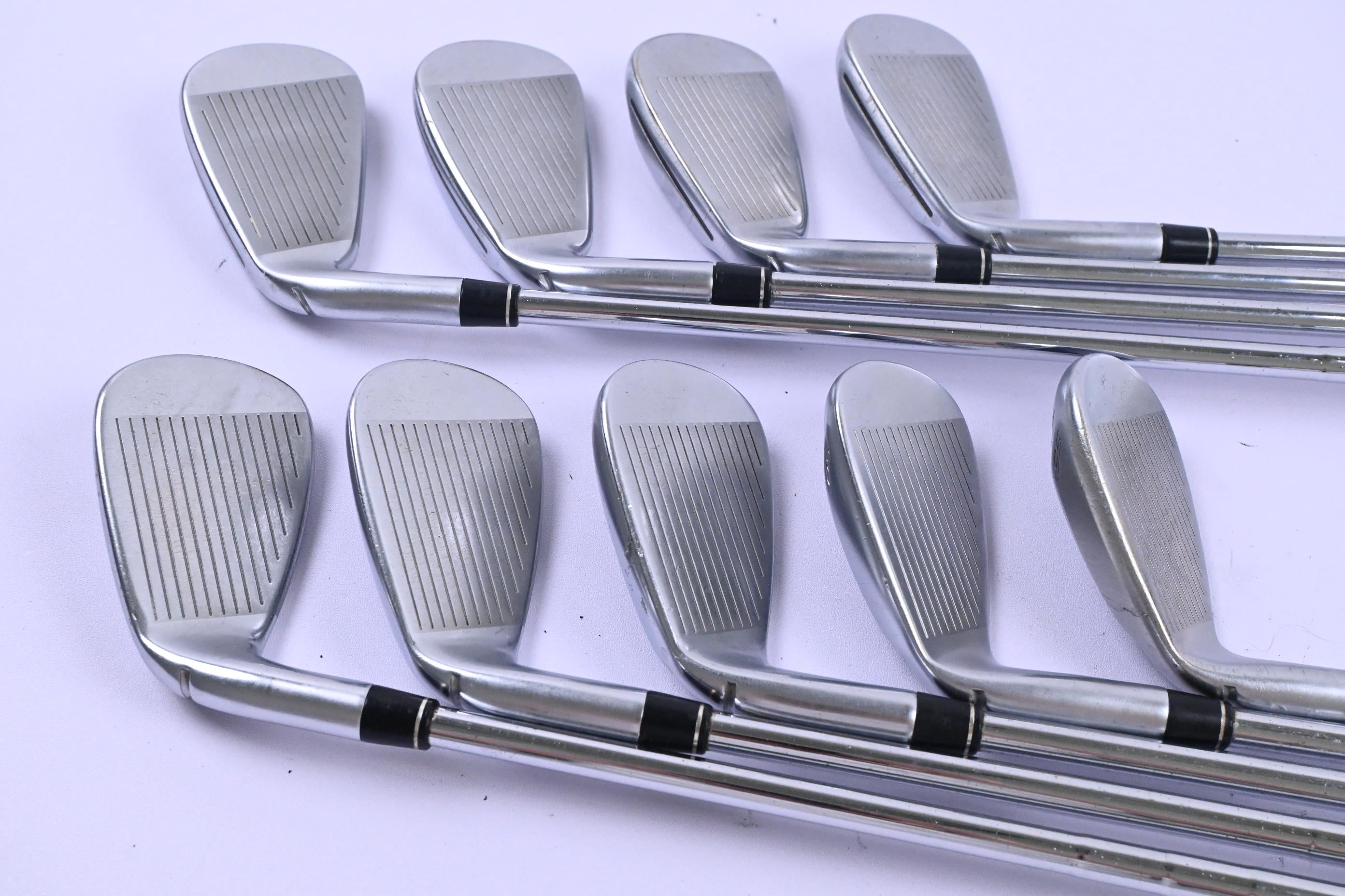 Taylormade Rocketbladez Irons / 4-PW+GW+SW / Stiff Flex Rocketfuel 85 Shafts