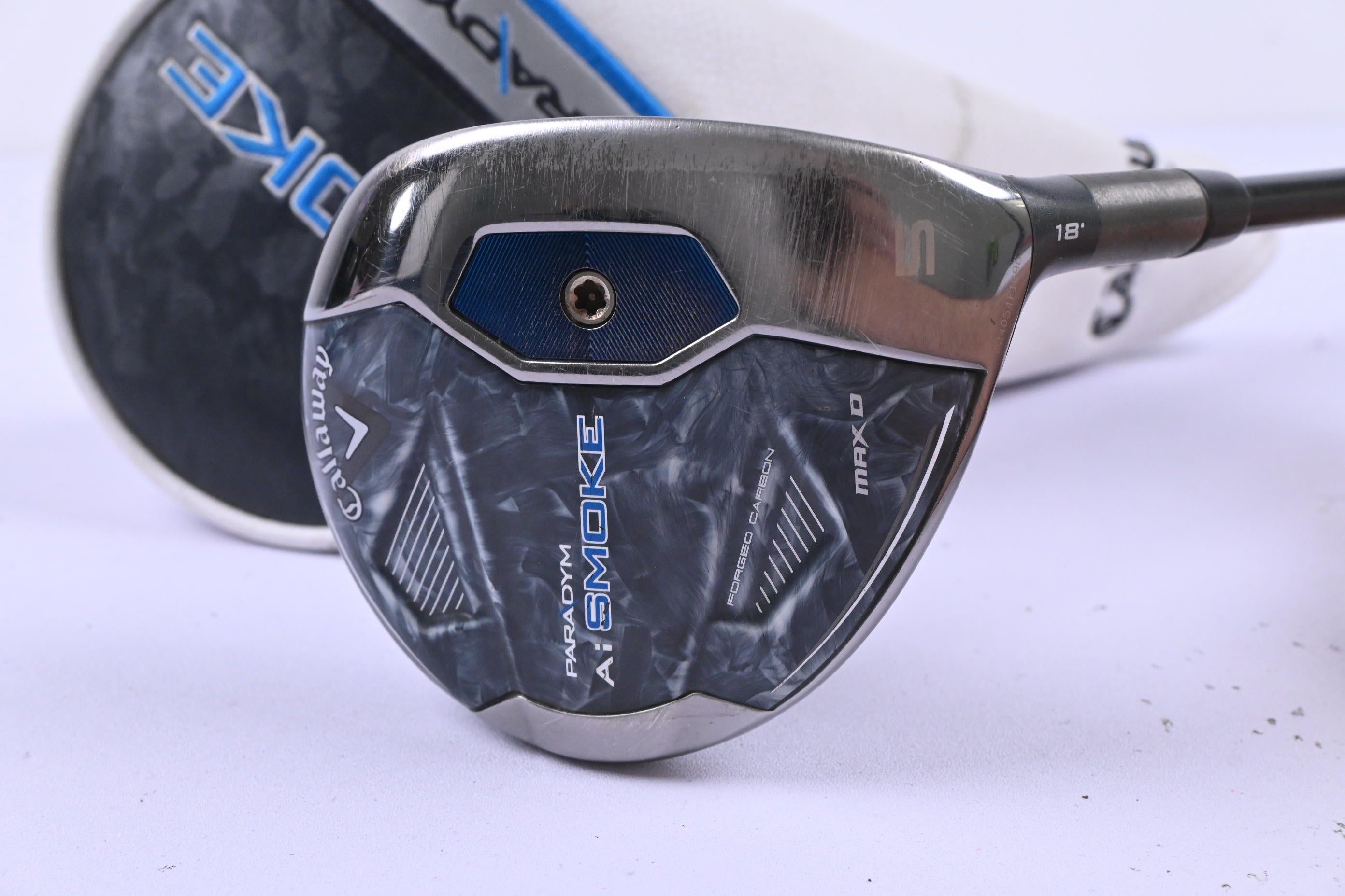 Callaway Paradym Ai Smoke Max D #5 Wood / 18 Degree / Stiff Flex Denali Black 70