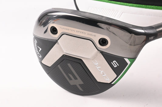 Callaway Elyte #5 Wood / 18 Degree / Regular Flex Project X Denali Charcoal 60