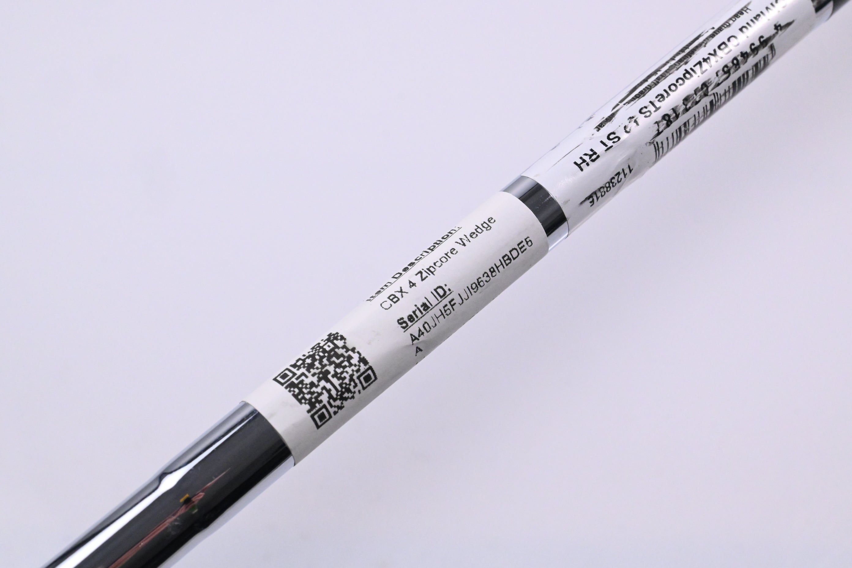 Cleveland CBX 4 Zipcore Gap Wedge / 52 Degree / Wedge Flex KBS Hi-Rev 2.0 115