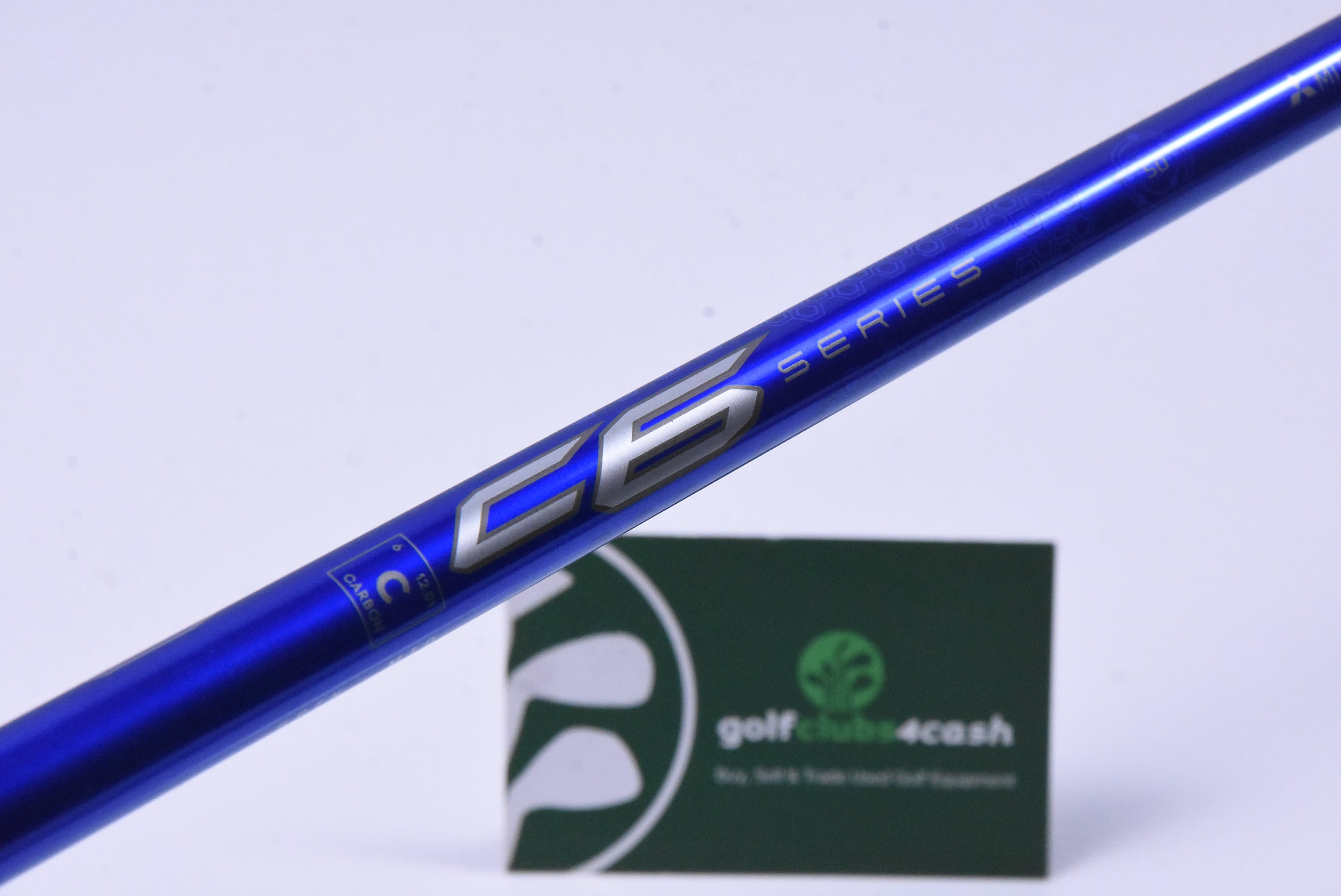 Mitsubishi Chemical C6 Blue 50 Driver Shaft / Regular Flex / Uncut / .355" Tip