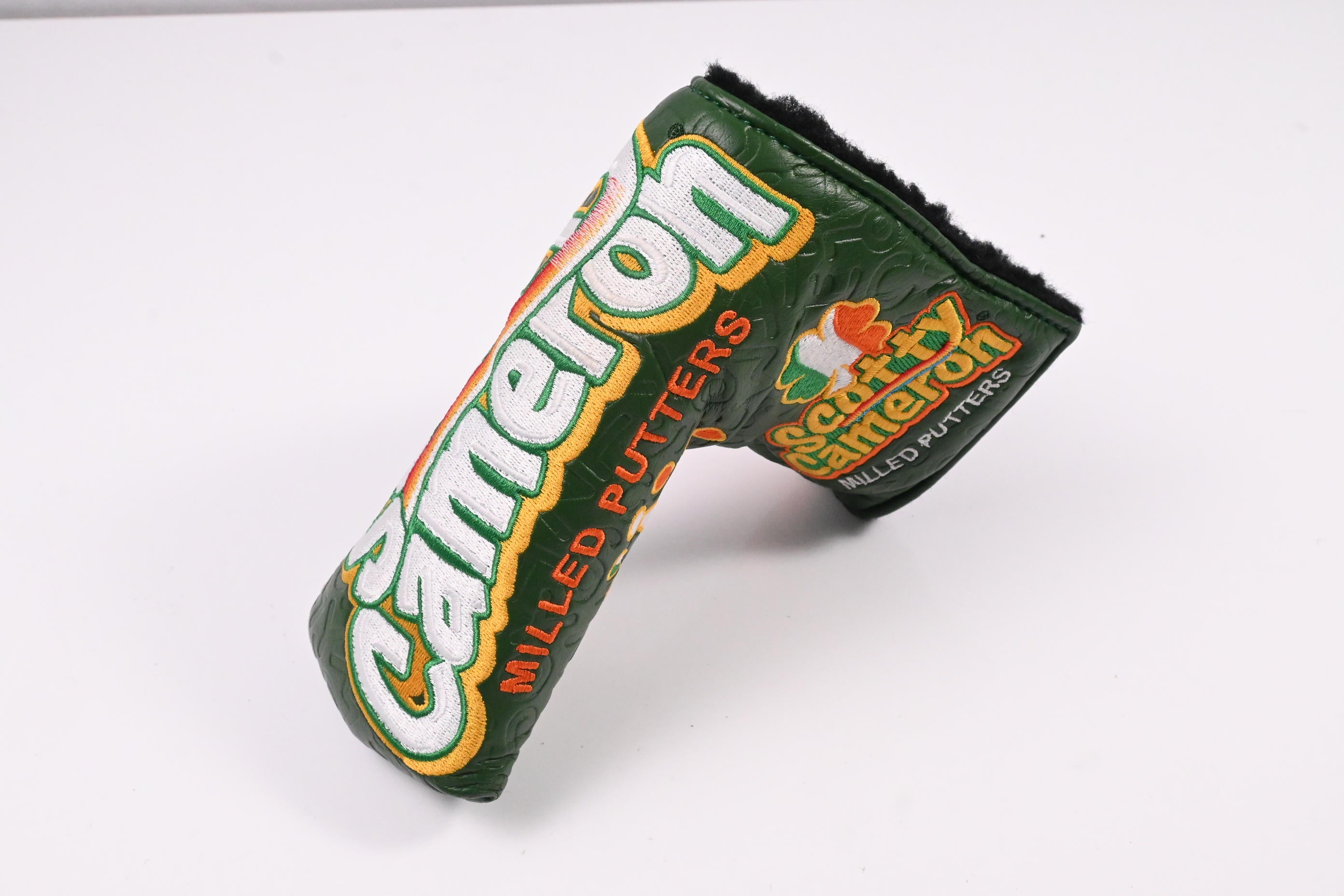 Scotty Cameron St. Patricks Day Tri Colour Putter Cover / Blade / Green