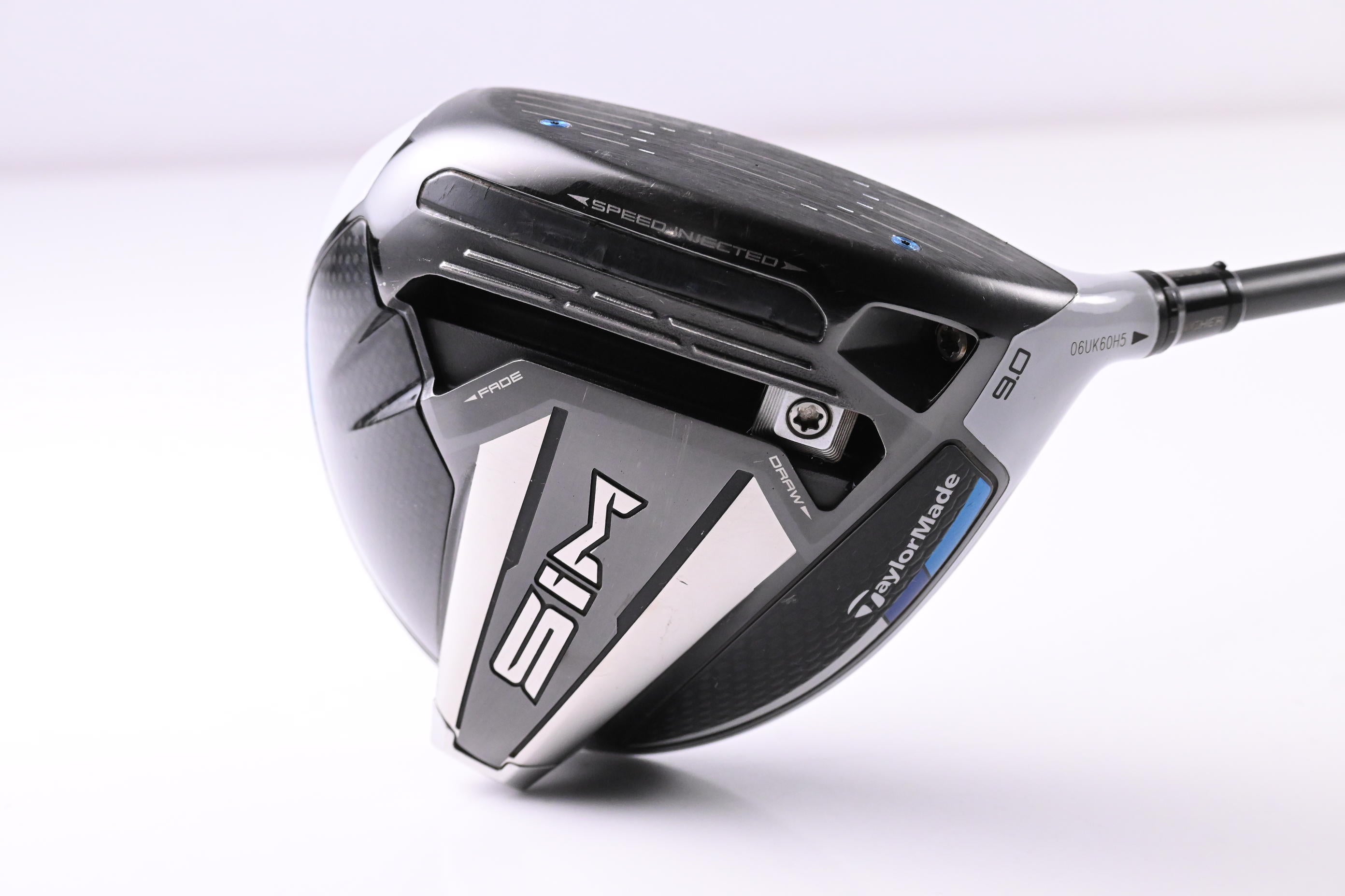 Taylormade SIM Driver / 9 Degree / Stiff Flex HZRDUS Smoke Green 70 Shaft